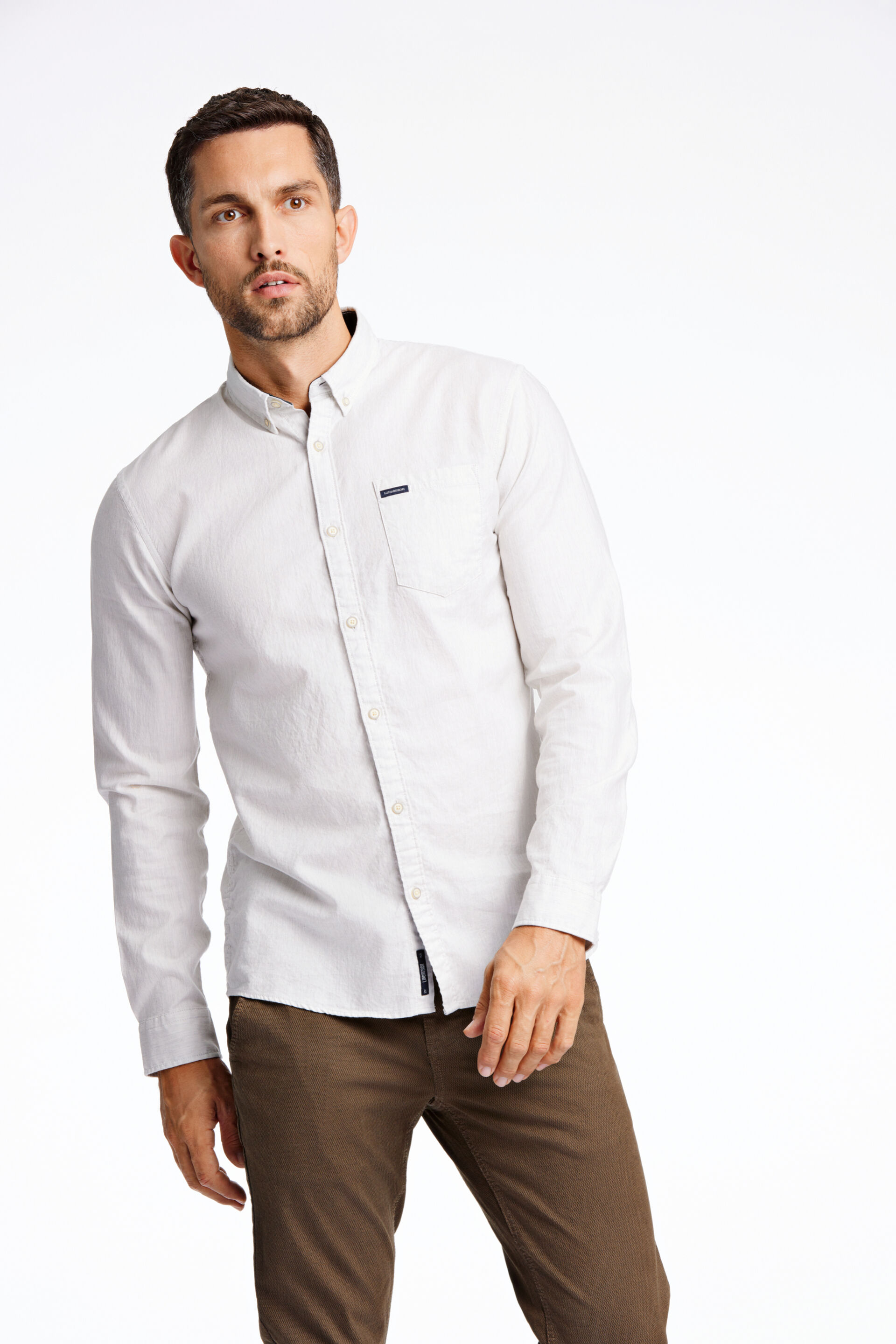 Casual skjorte Casual skjorte Hvid 30-220160