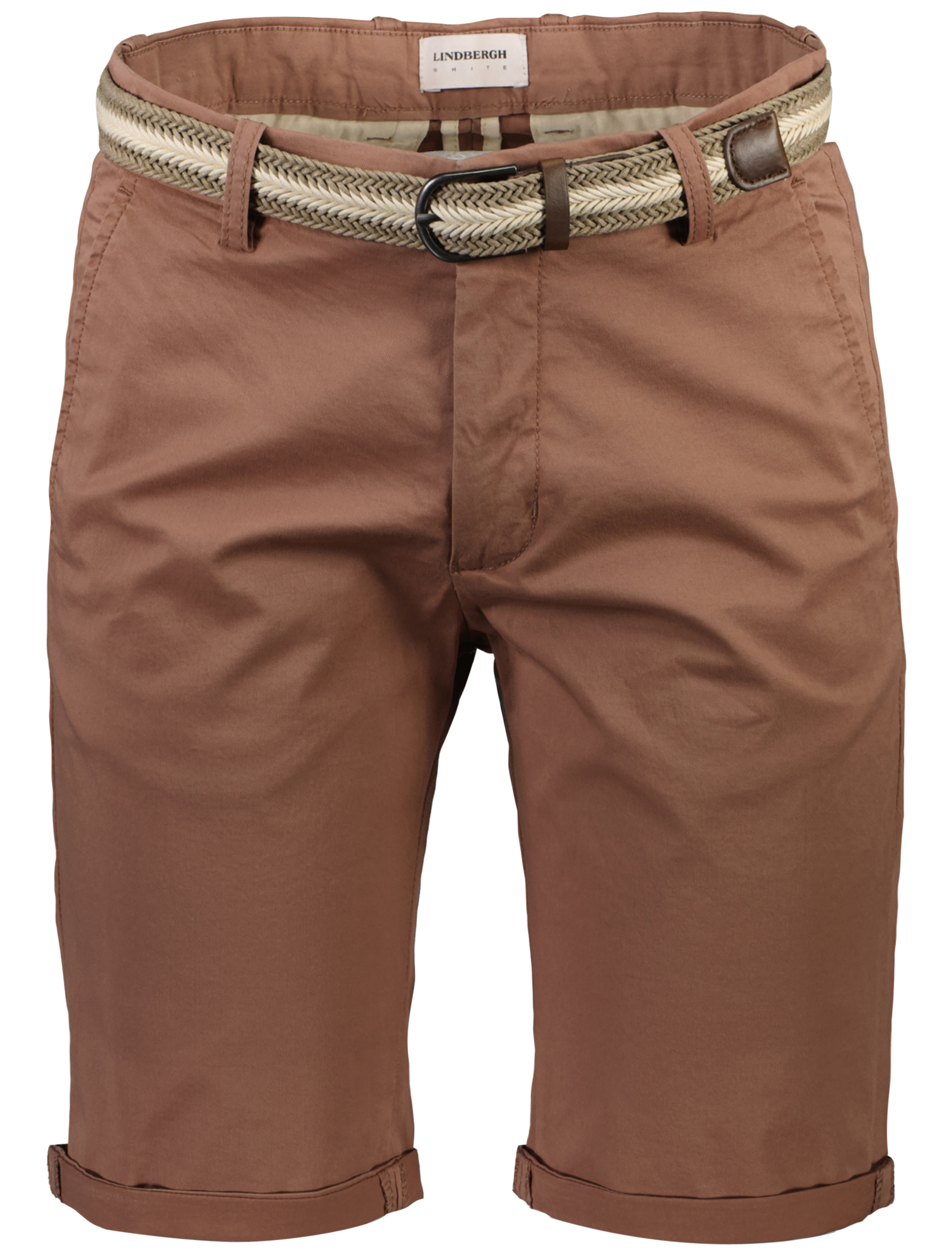 Lindbergh Chino-Shorts braun / burnt brown