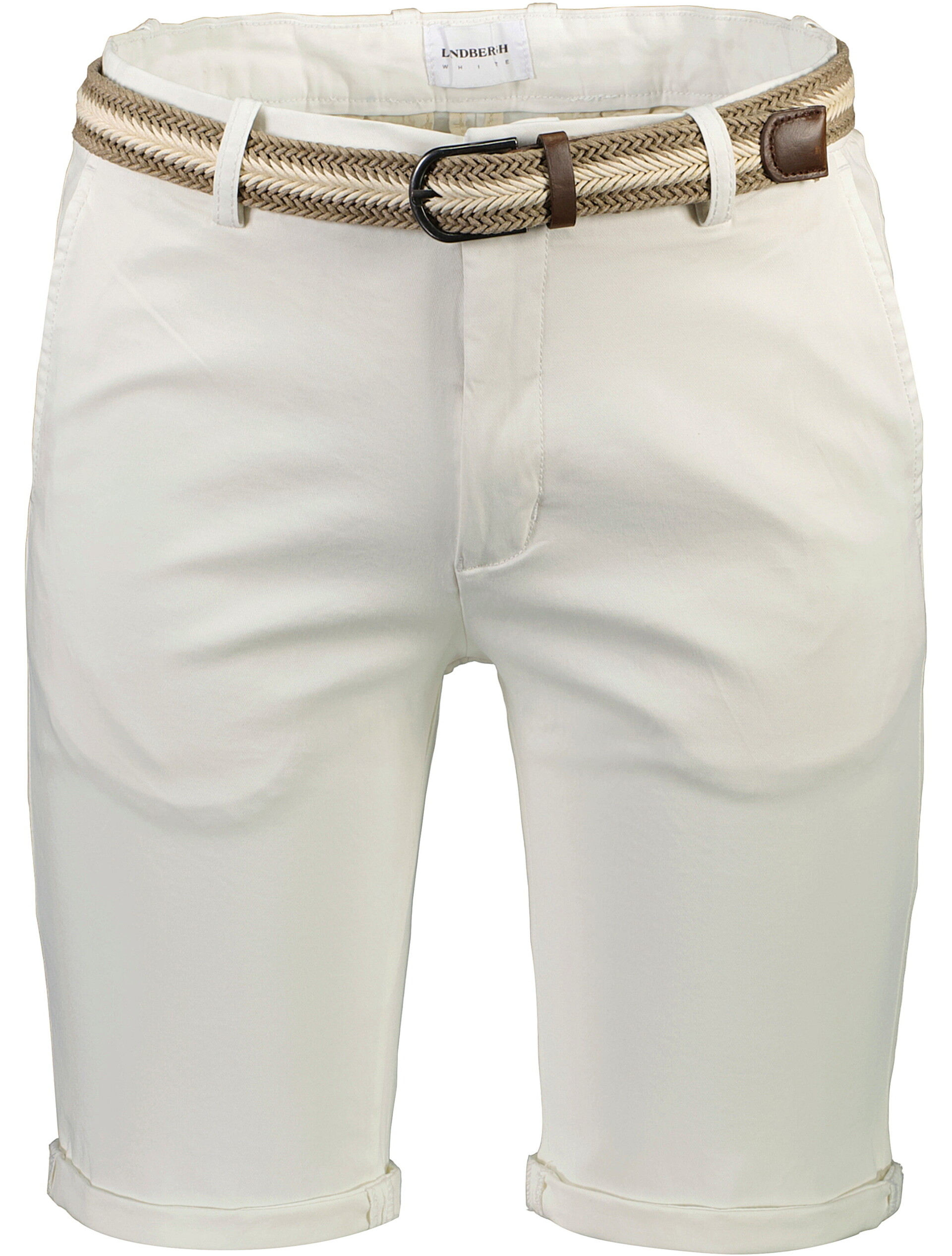 Lindbergh Chino-Shorts weiss / off white