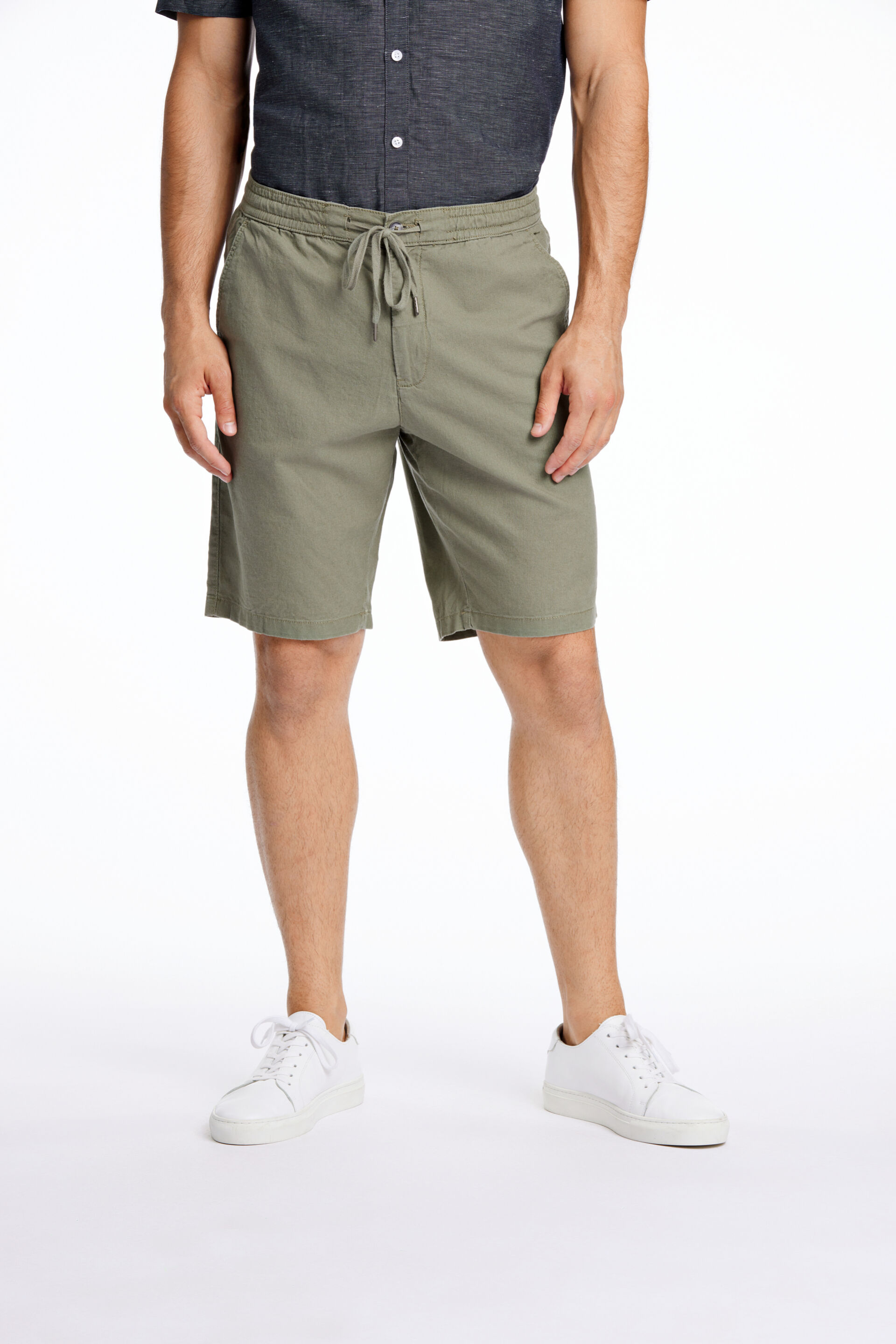 Linen shorts Linen shorts Green 30-505082