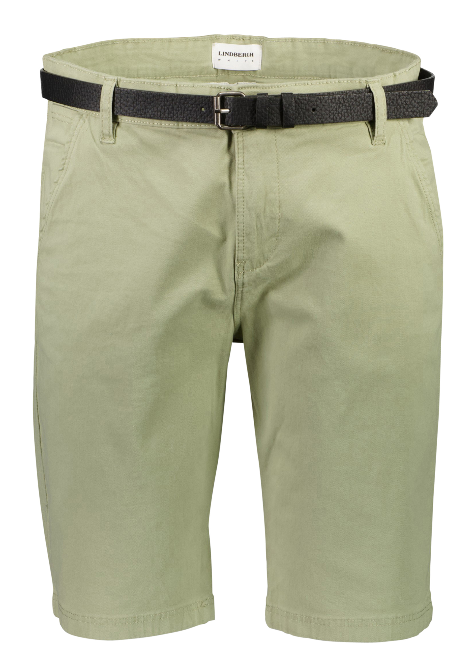 Lindbergh Chino korte broek groen / lt army