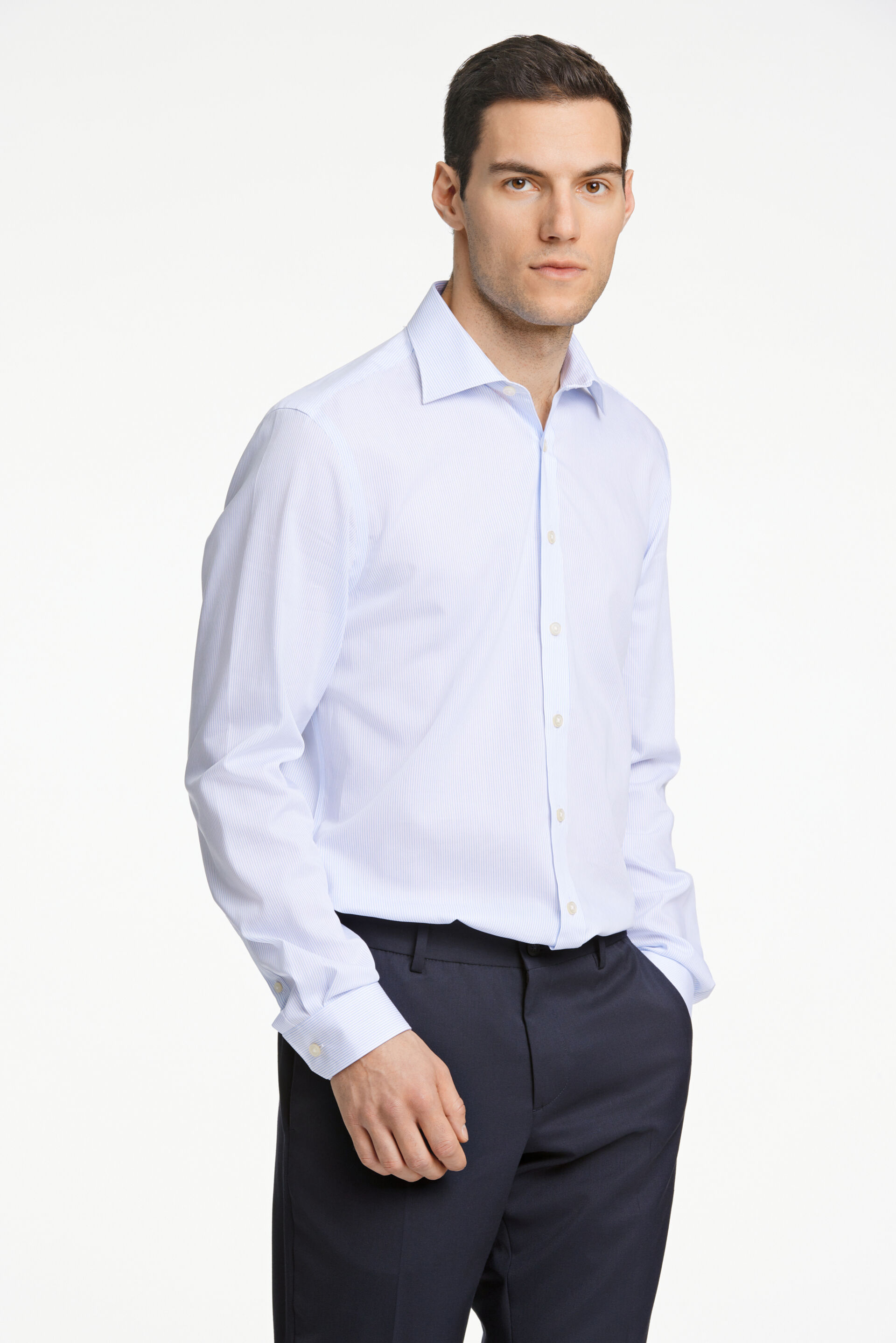 Business casual skjorte Business casual skjorte Hvid 30-242144
