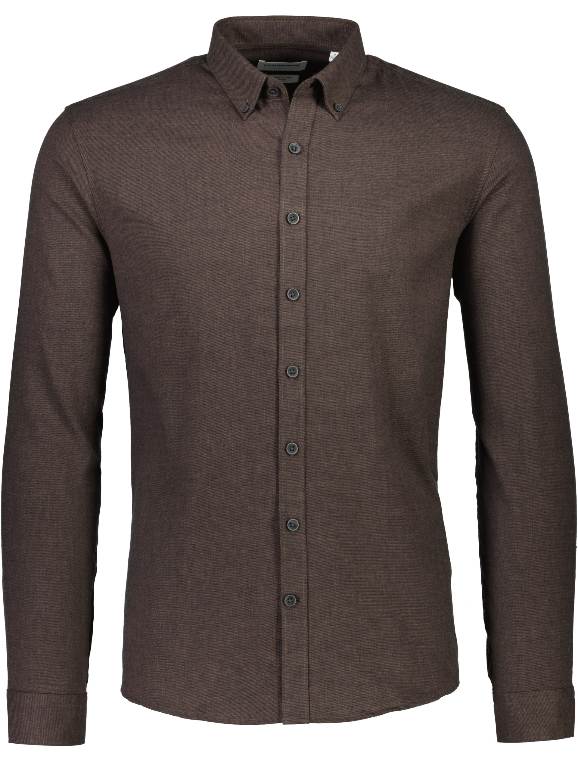 Lindbergh Business casual skjorta brun / deep brown