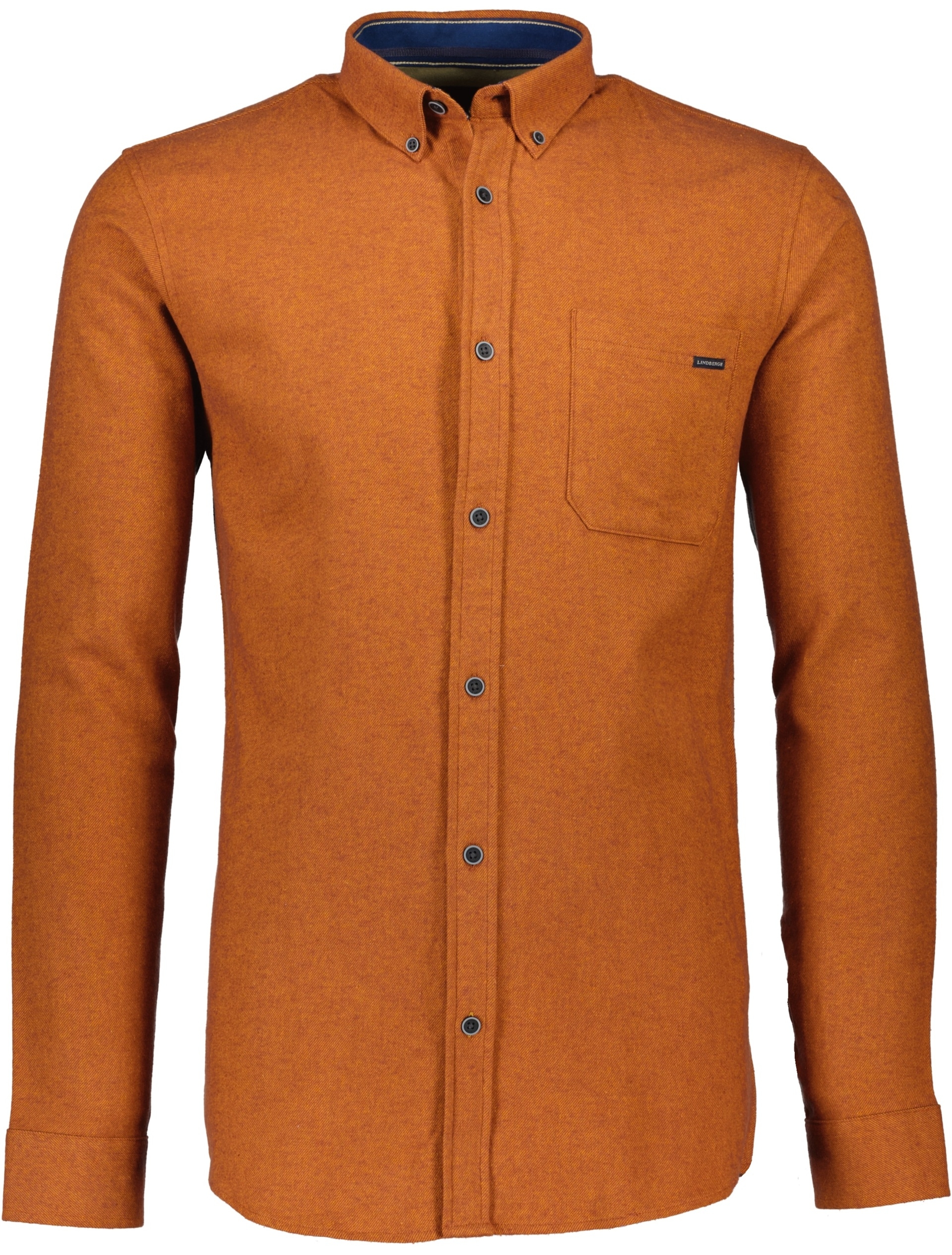 Lindbergh Casual overhemd oranje / burnt orange