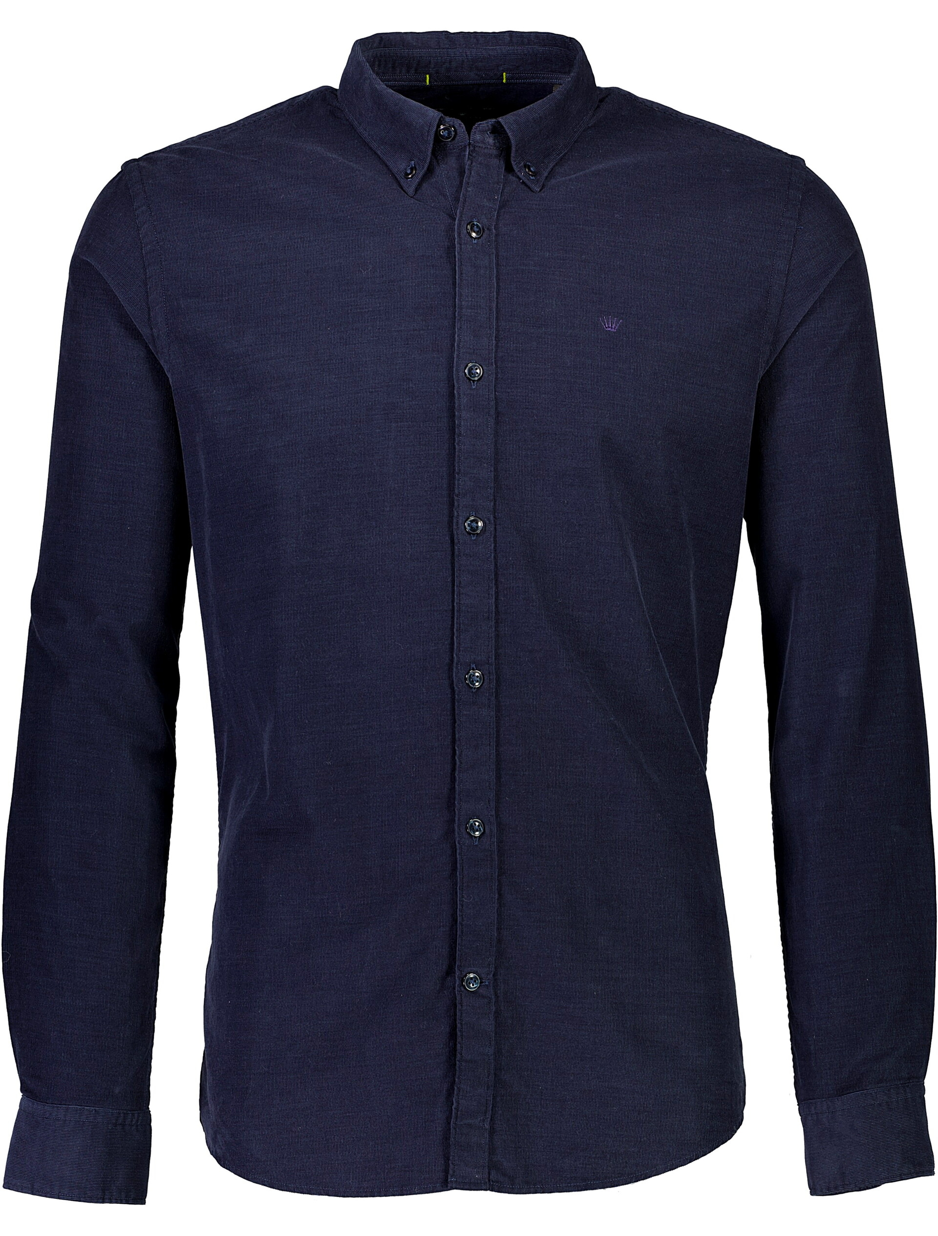 Junk de Luxe Corduroy shirt blue / navy