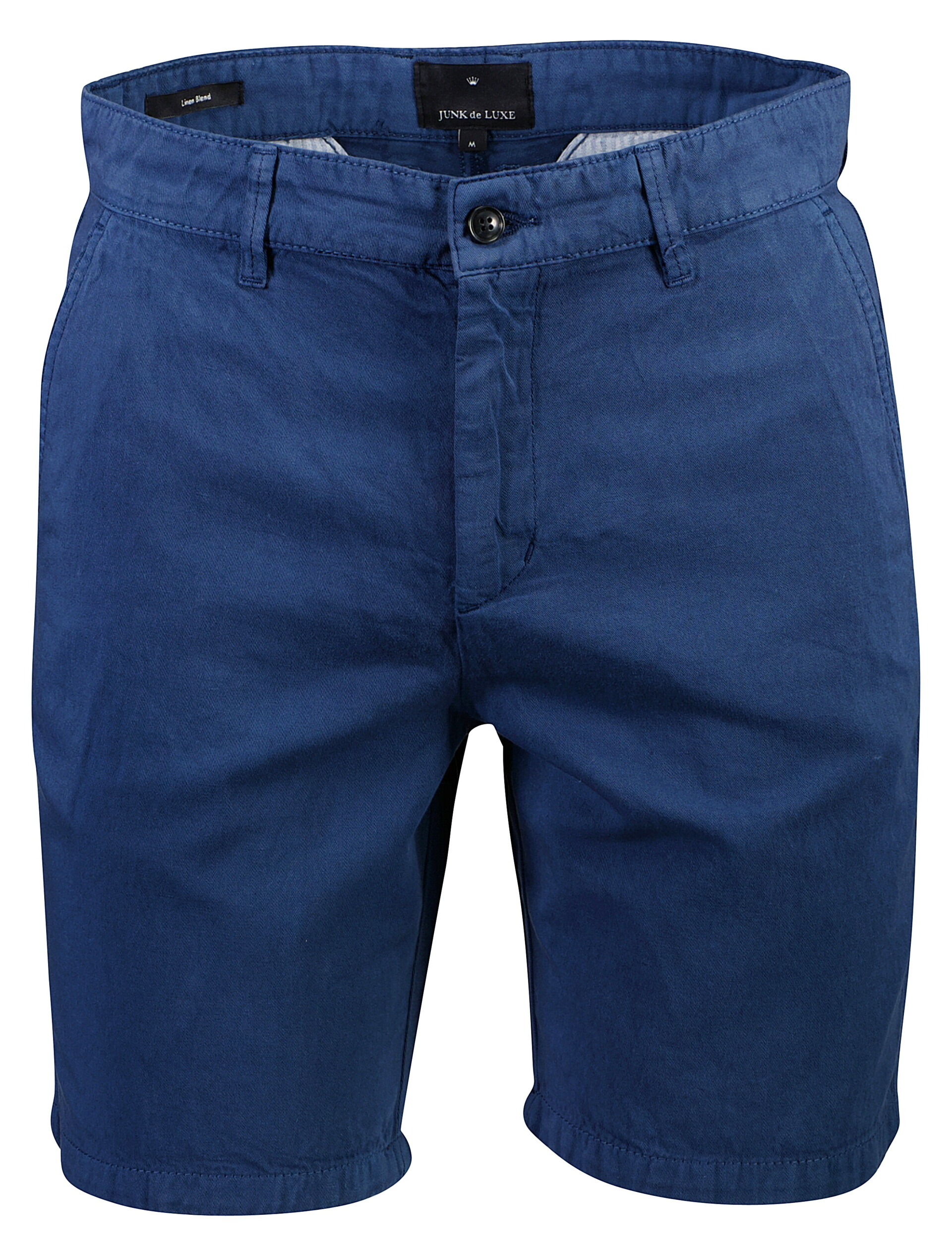 Junk de Luxe Linen shorts blue / dk navy