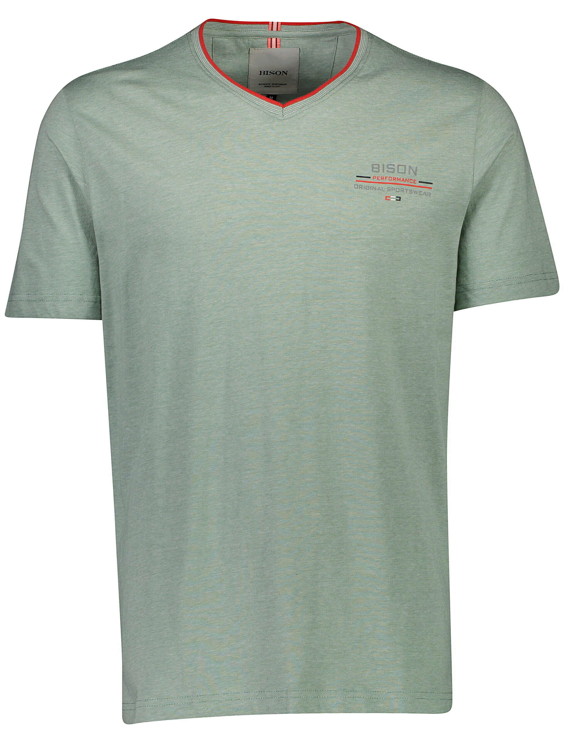 Bison  T-shirt Grøn 80-400077A