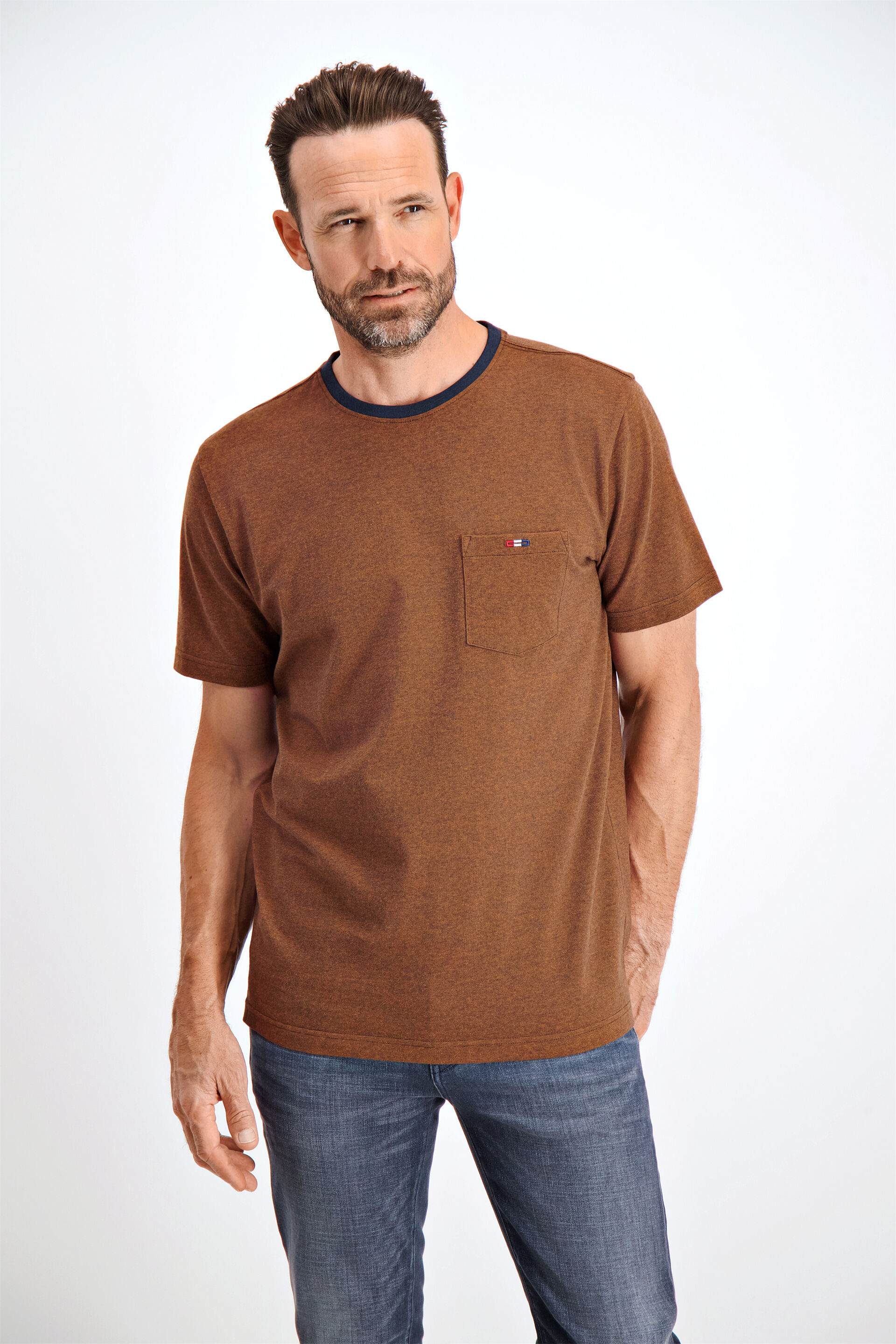 Bison  T-shirt Orange 80-400082