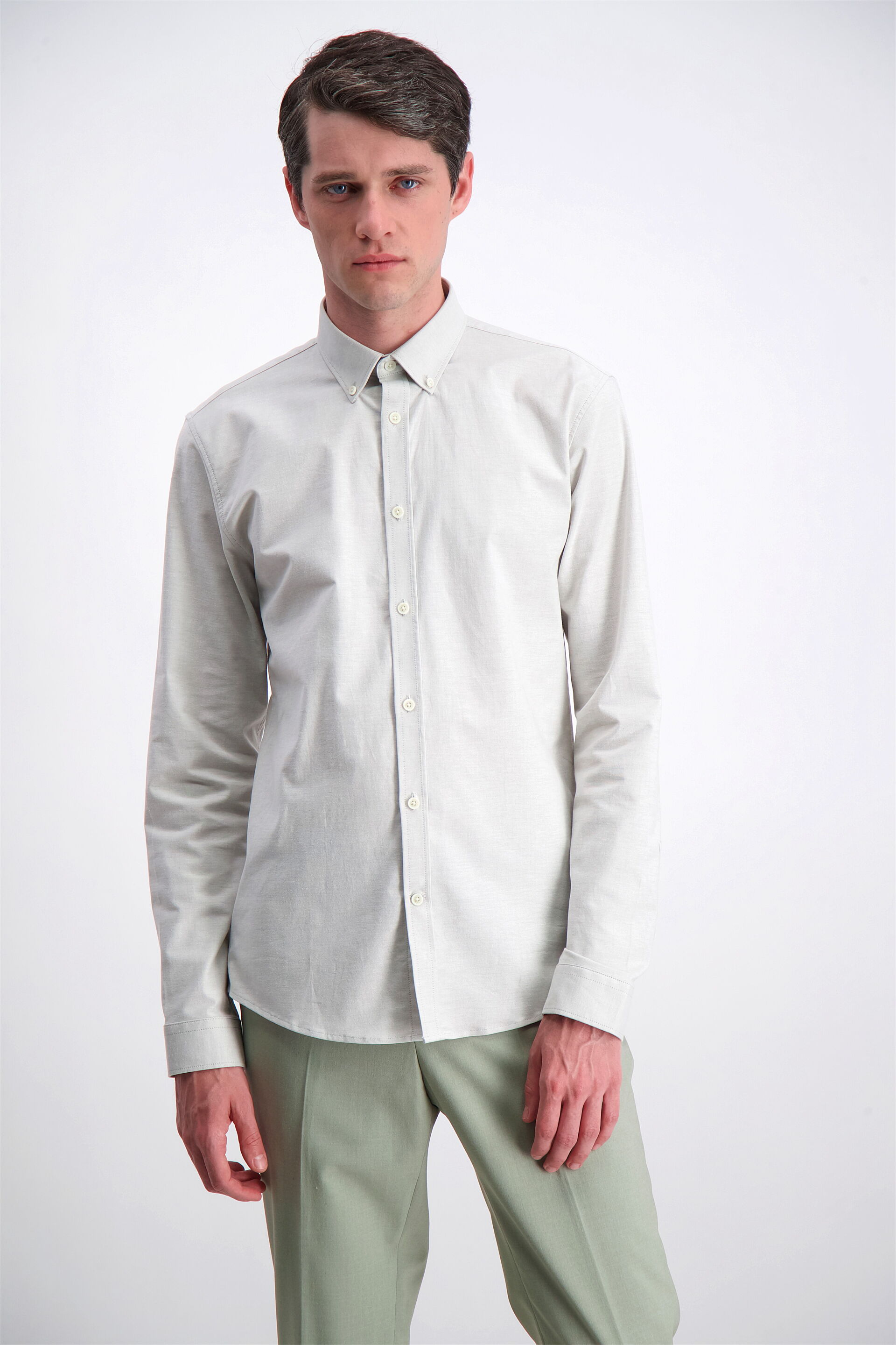 Oxford shirt Oxford shirt Grey 30-203174