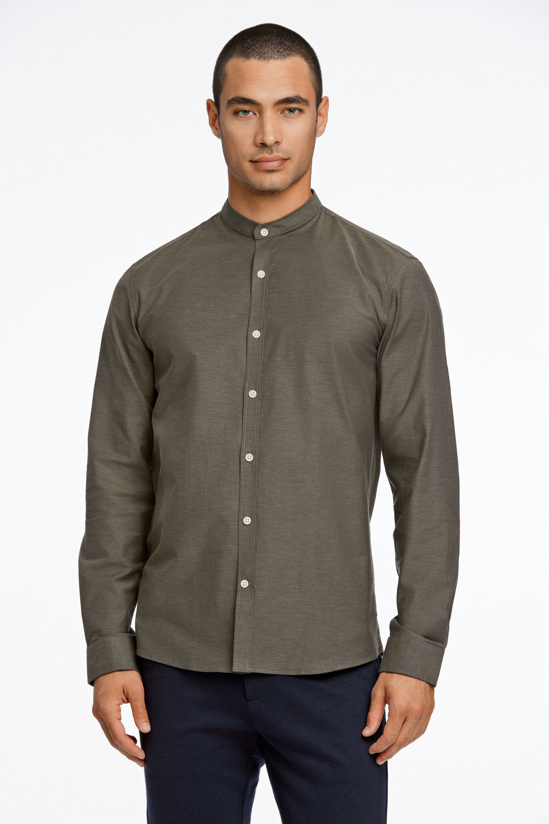 Oxford shirt Oxford shirt Green 30-203174A