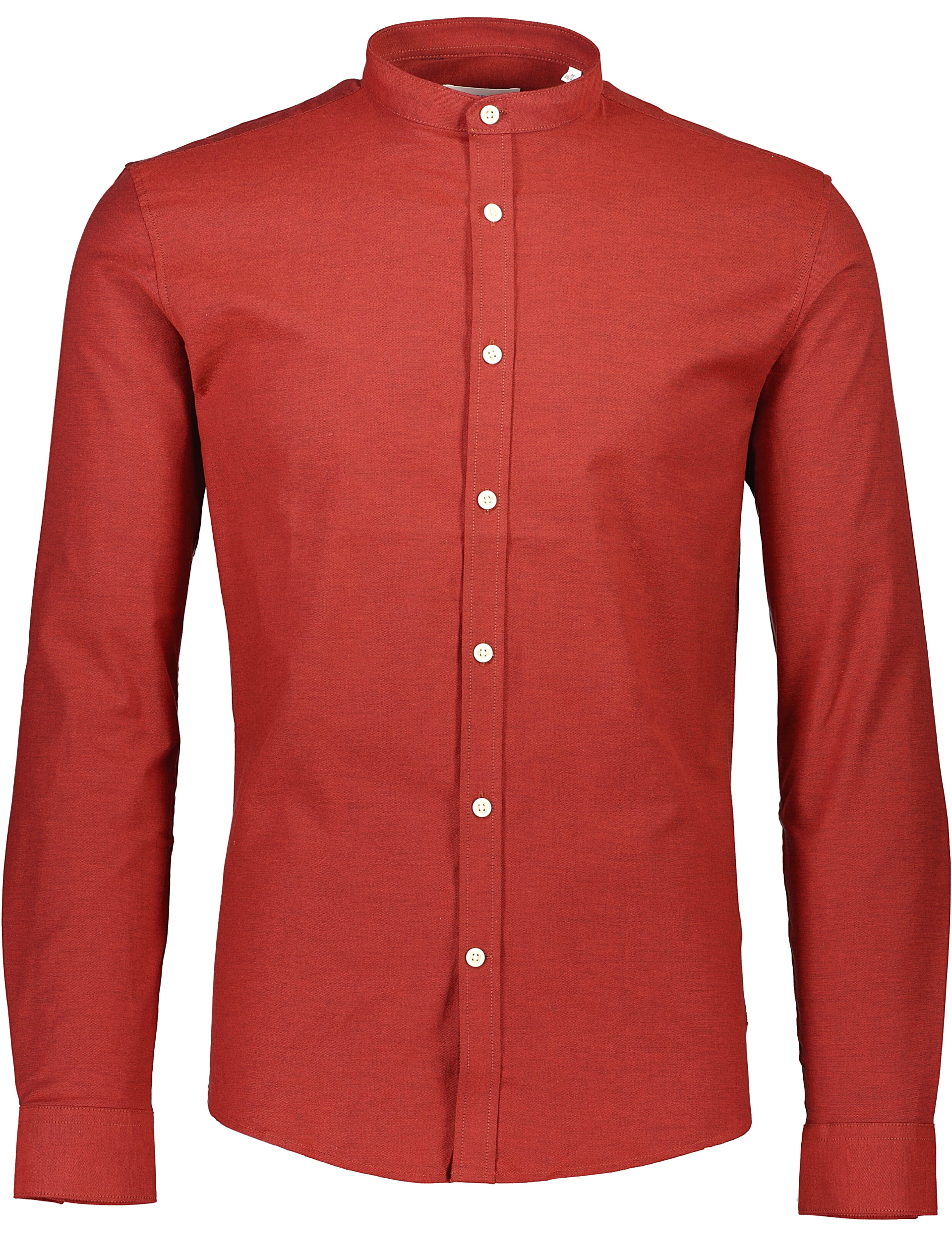 Lindbergh Oxford skjorte rød / dark red mix