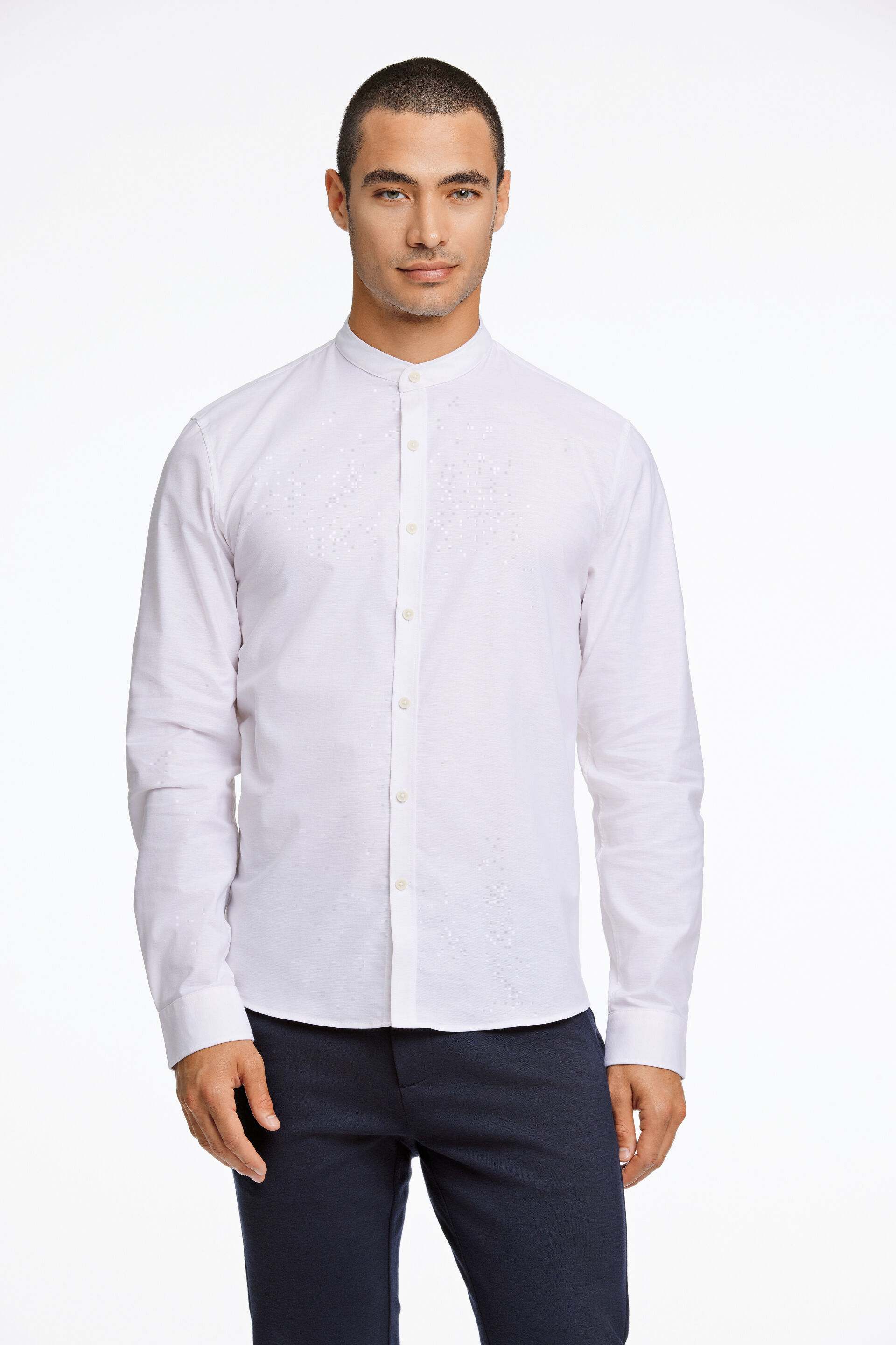 Oxford skjorte Oxford skjorte Hvid 30-203174A