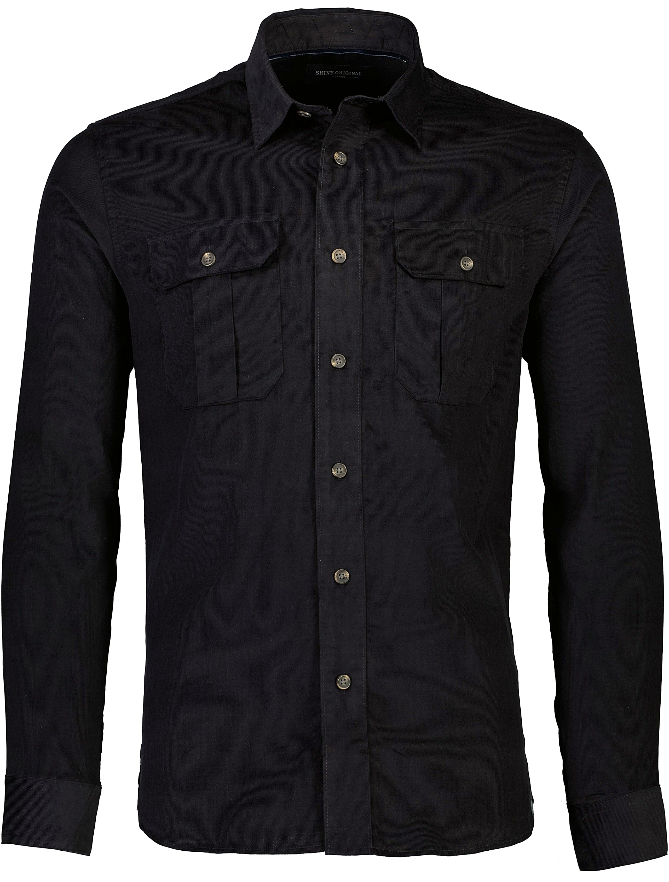 Shine Original Casual skjorte sort / black