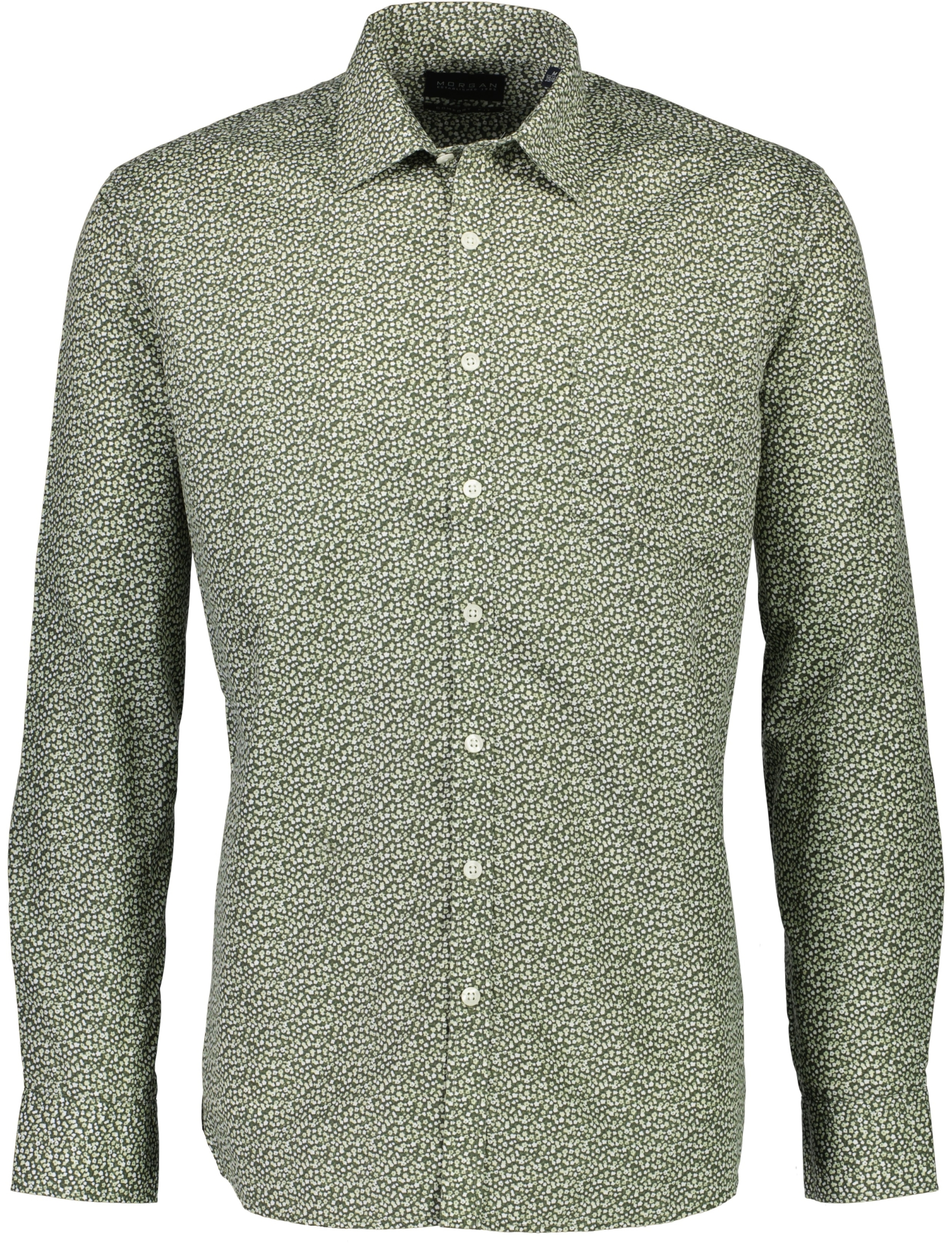 Morgan Casual skjorte grøn / army