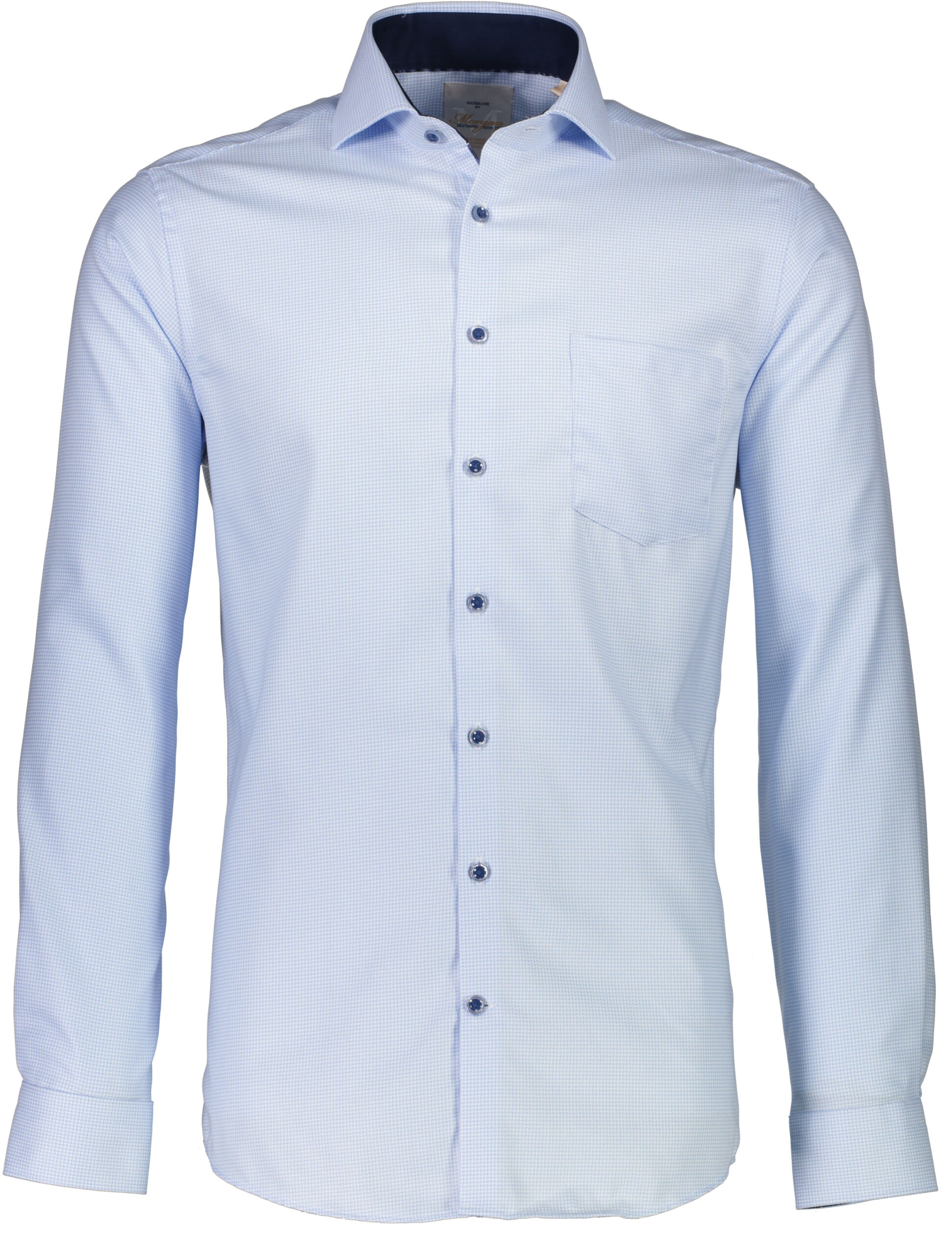 Morgan  Business casual skjorte Blå 75-290160