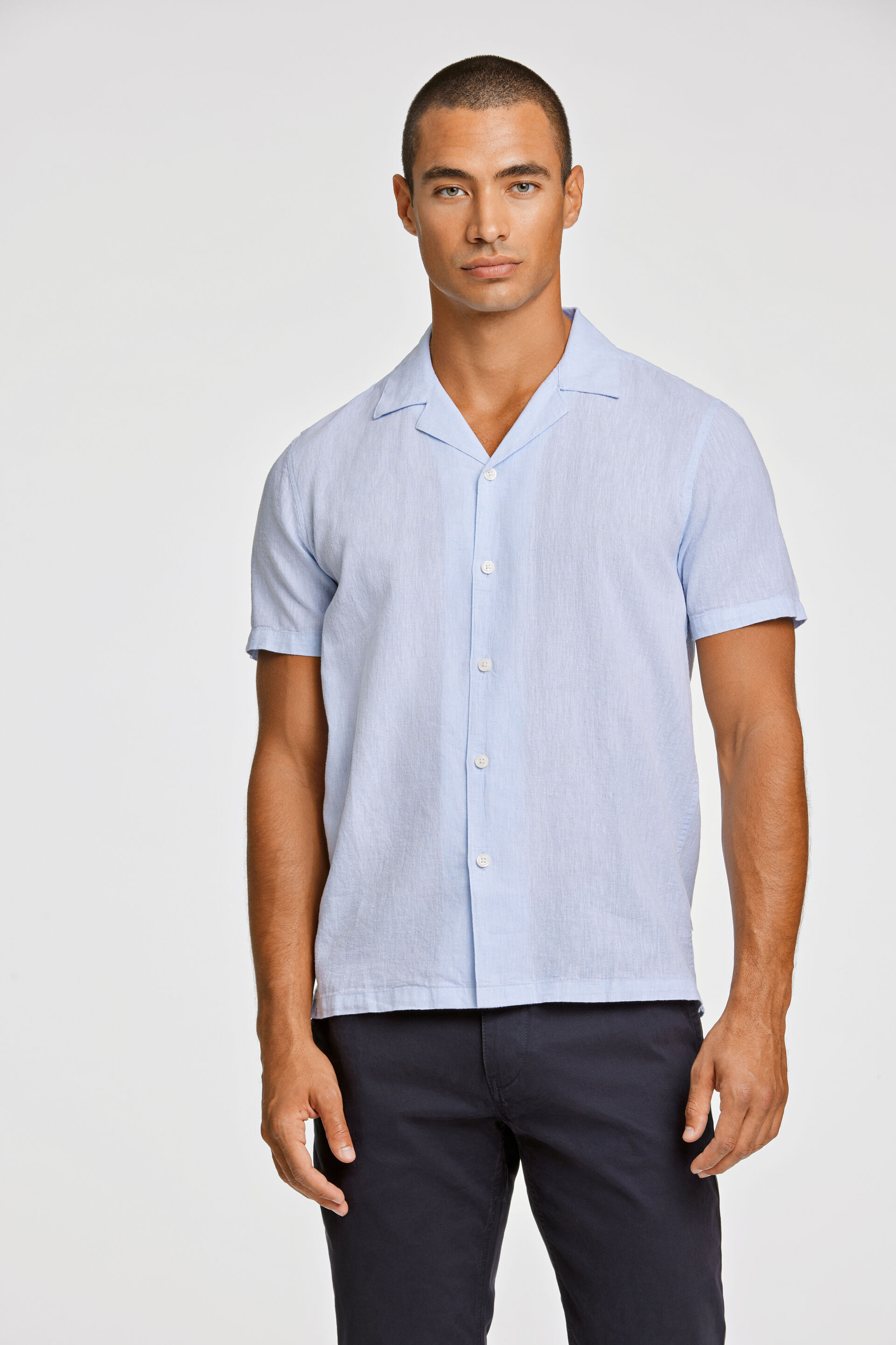 Linen shirt Linen shirt Blue 30-203319