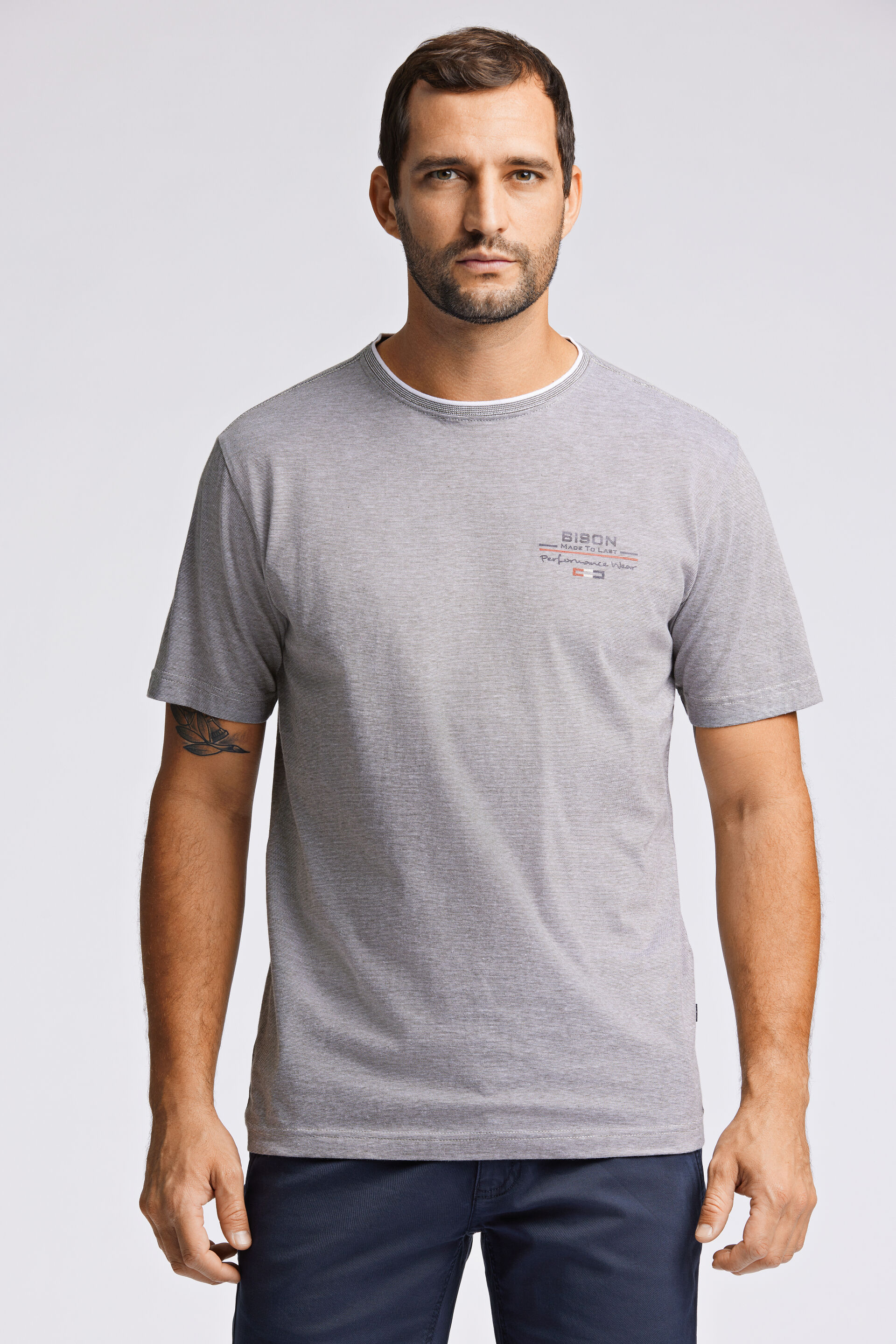 Bison  T-shirt Grøn 80-400093