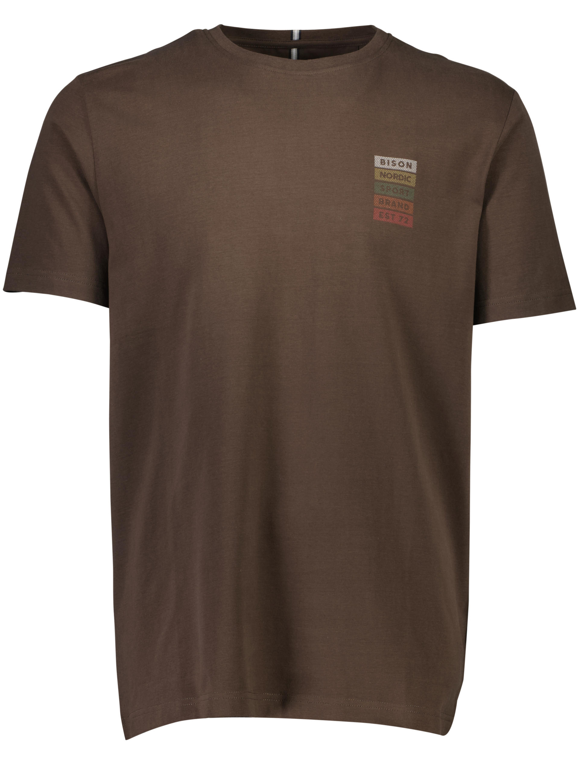 Bison T-shirt brun / brown
