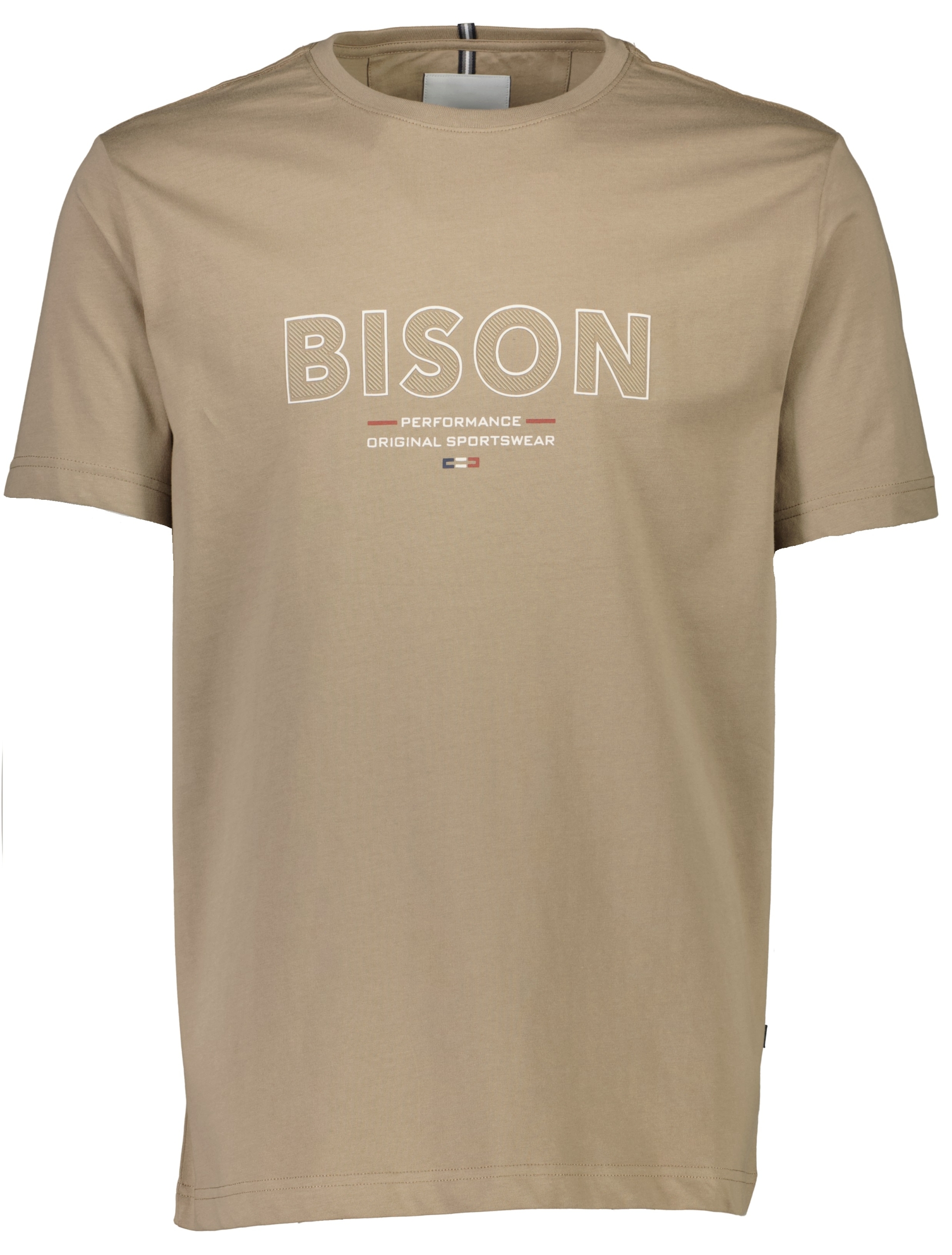 Bison T-shirt sand / sand