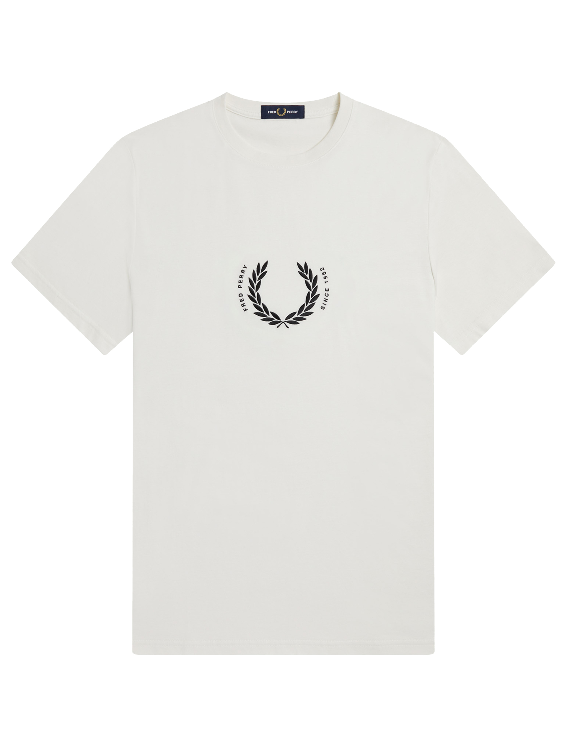 Fred Perry T-shirt hvid / 129 snow whitw