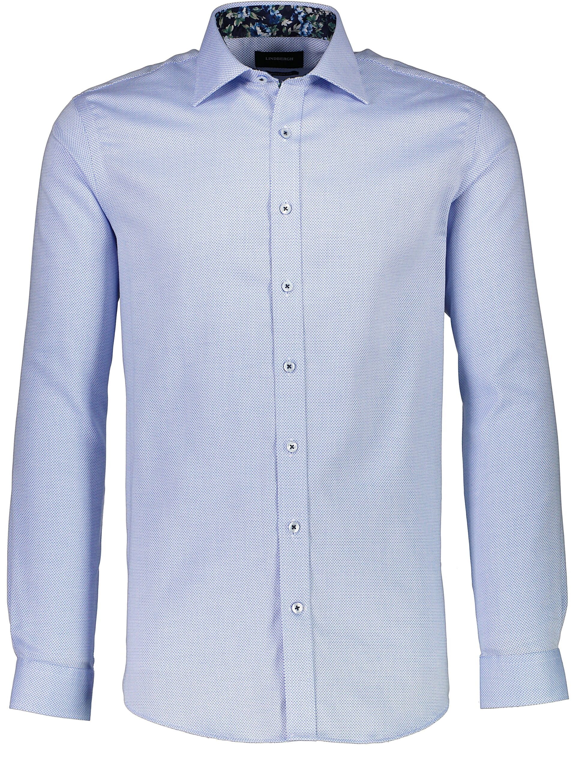 Lindbergh  Business casual skjorta Blå 30-242154