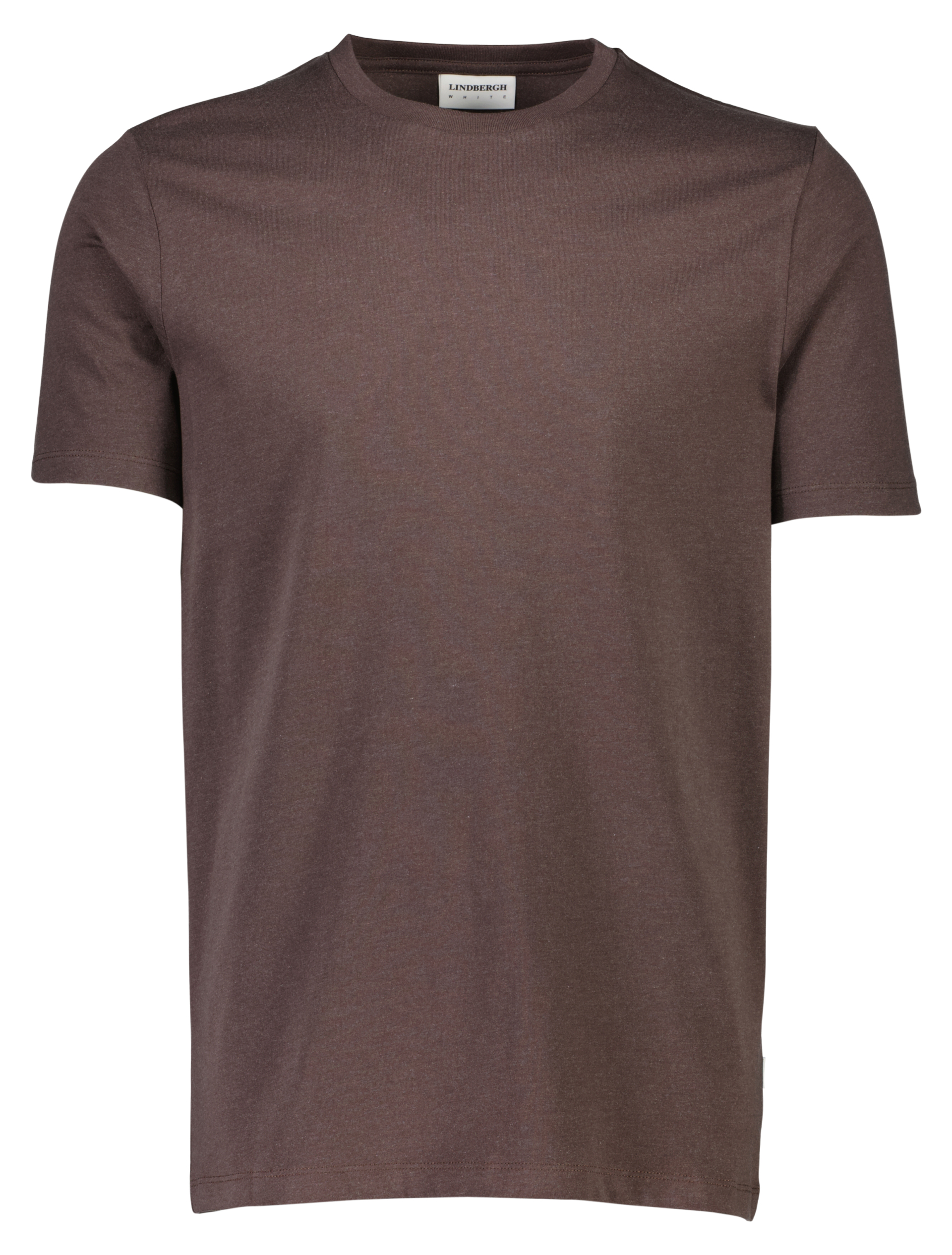 Lindbergh T-shirt brun / brown mel