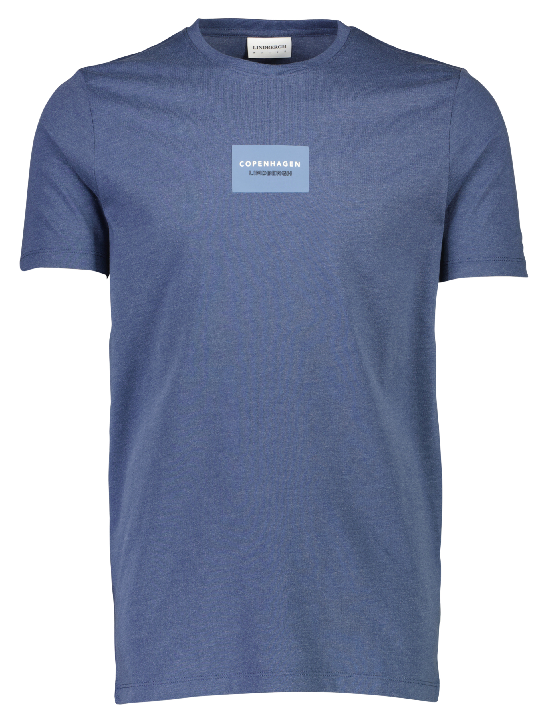 Lindbergh T-shirt blå / blue mel