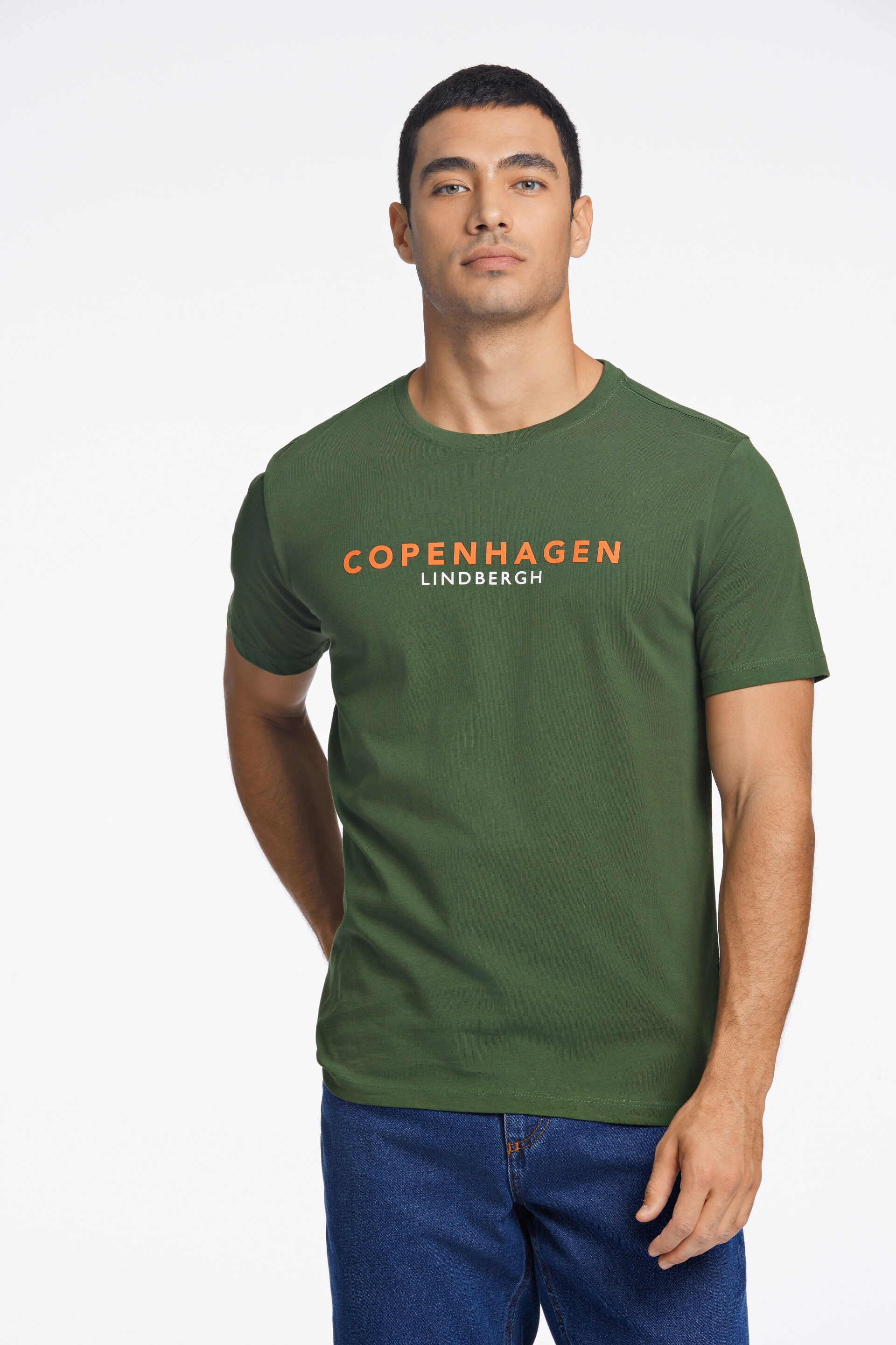 Lindbergh  T-shirt Grøn 30-400200