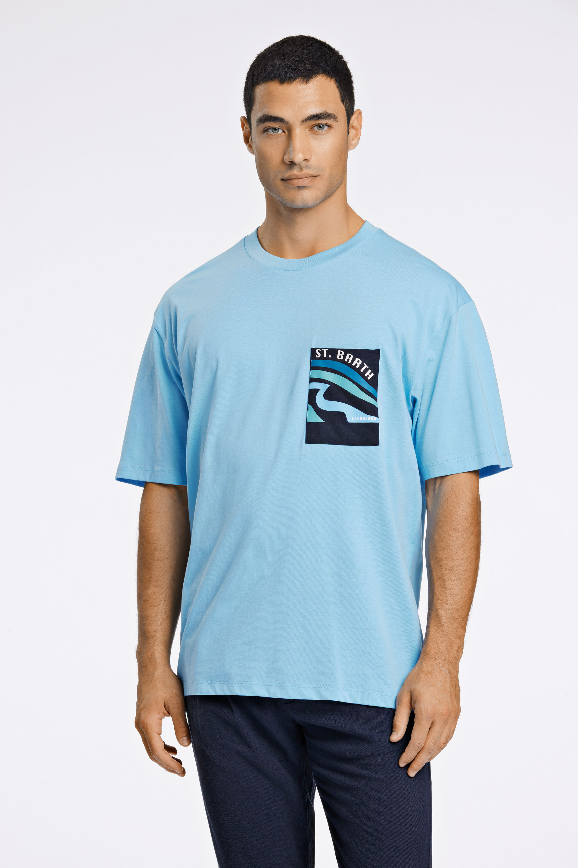 Lindbergh  T-shirt Blå 30-400230A