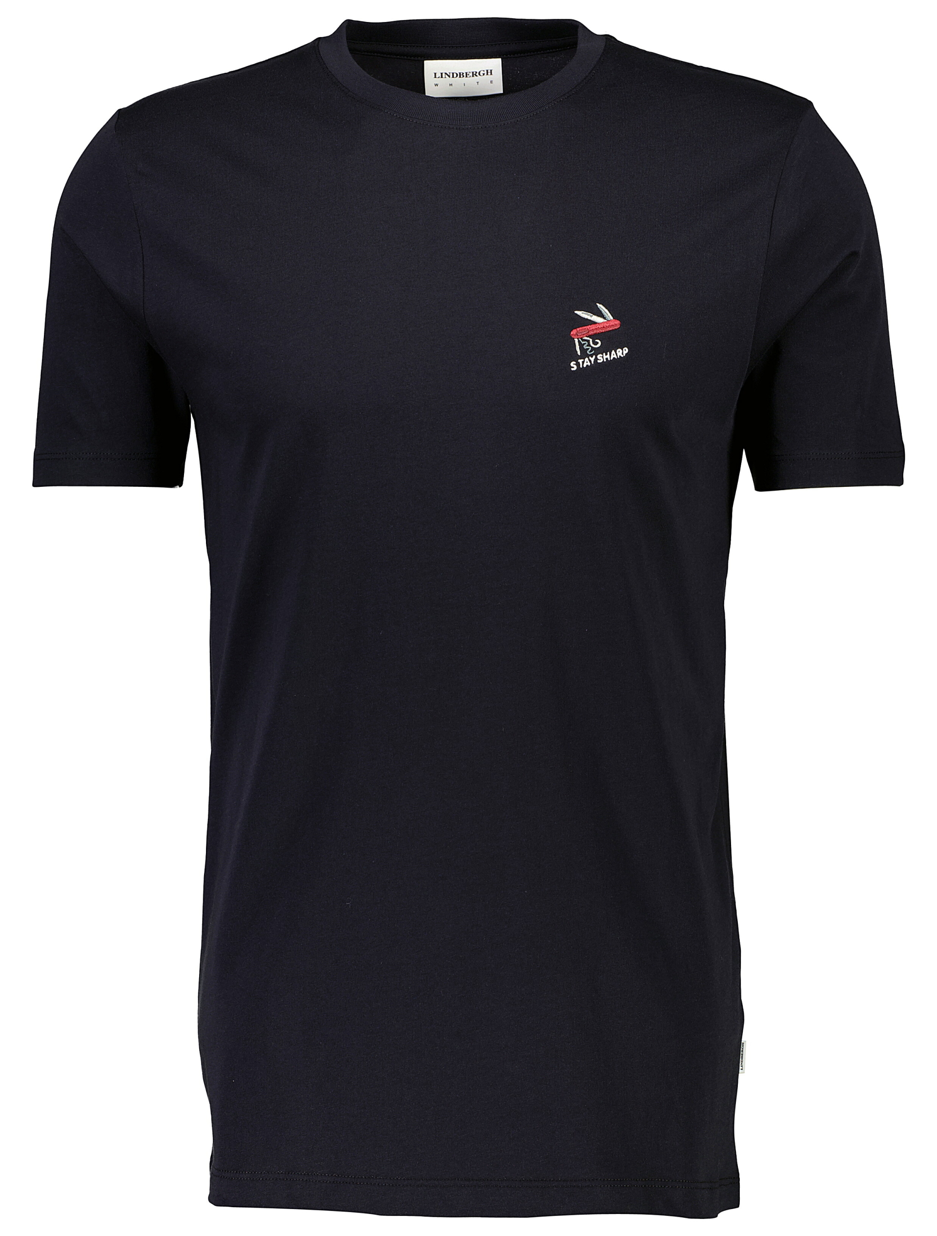 Lindbergh T-shirt sort / true black