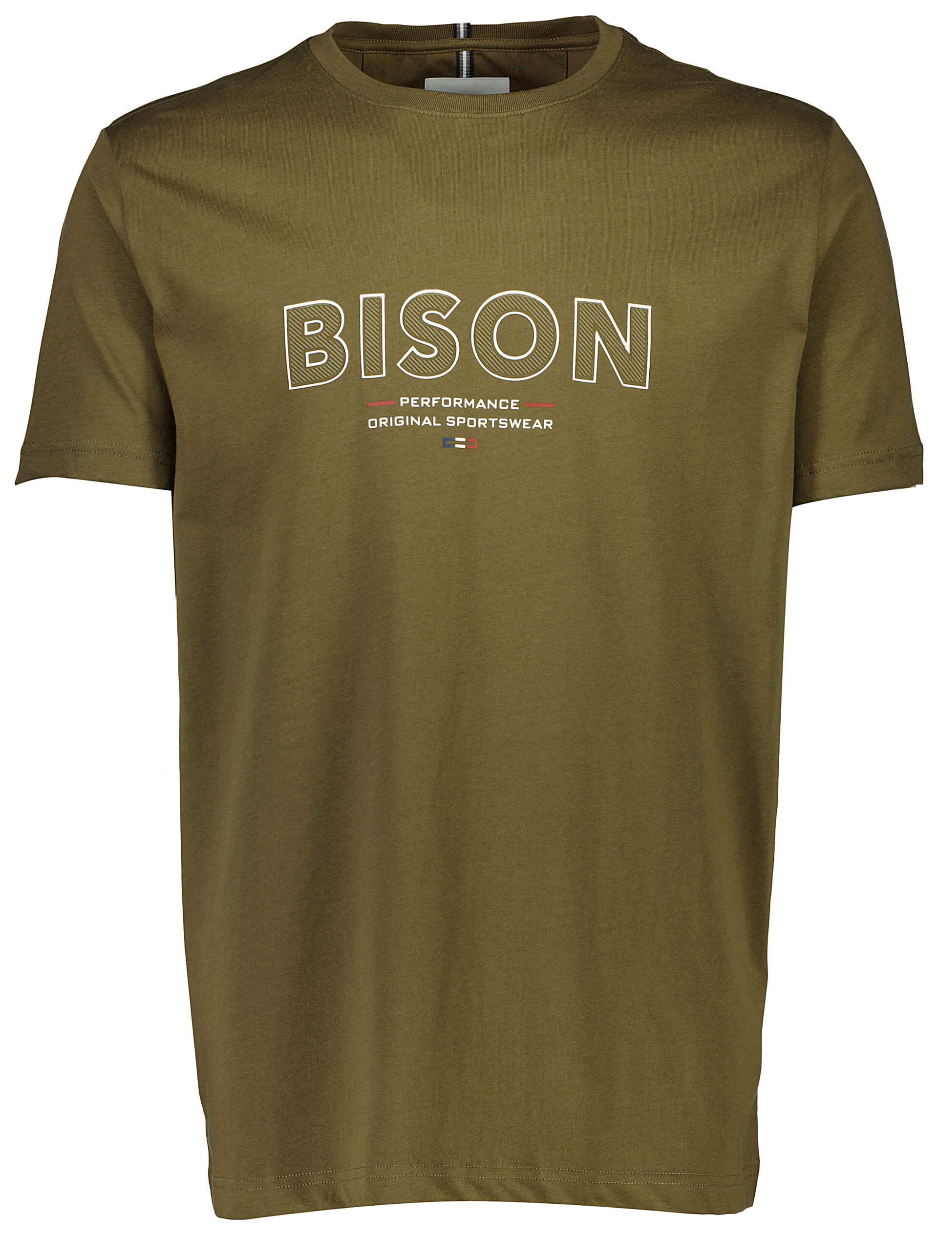 Bison  T-shirt Grøn 80-400107PLUS