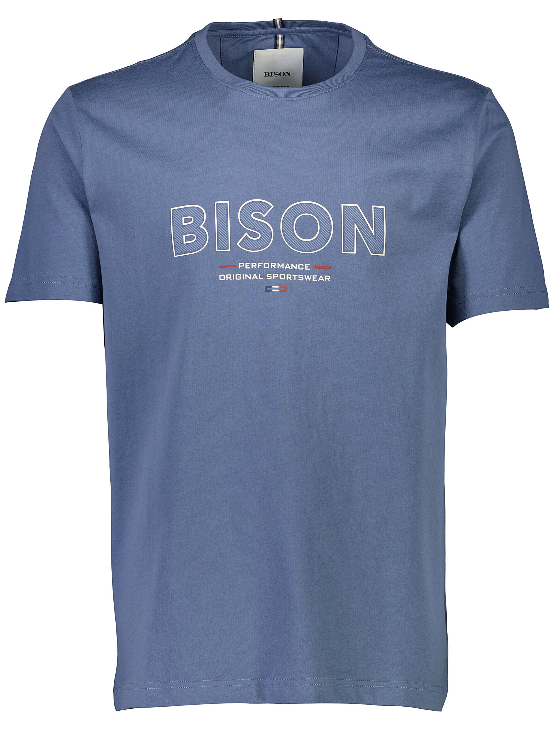 Bison  T-shirt Blå 80-400107PLUS
