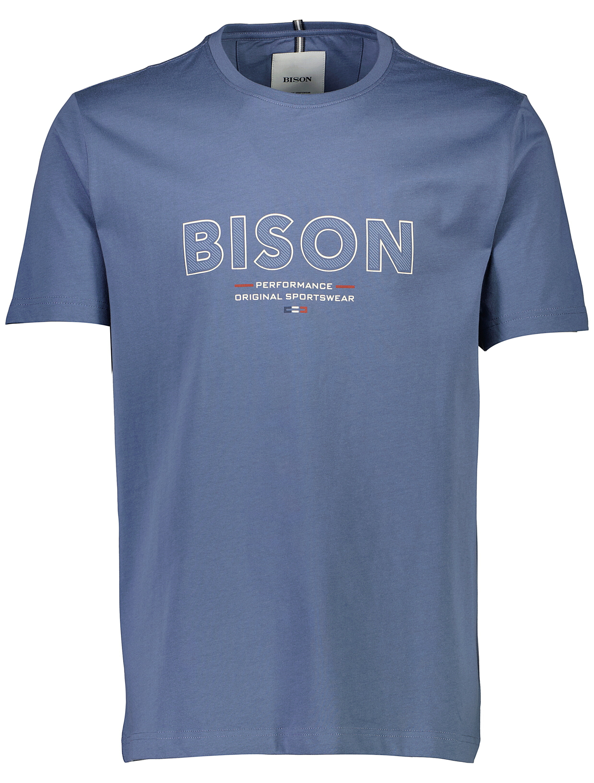 Bison T-shirt blå / blue