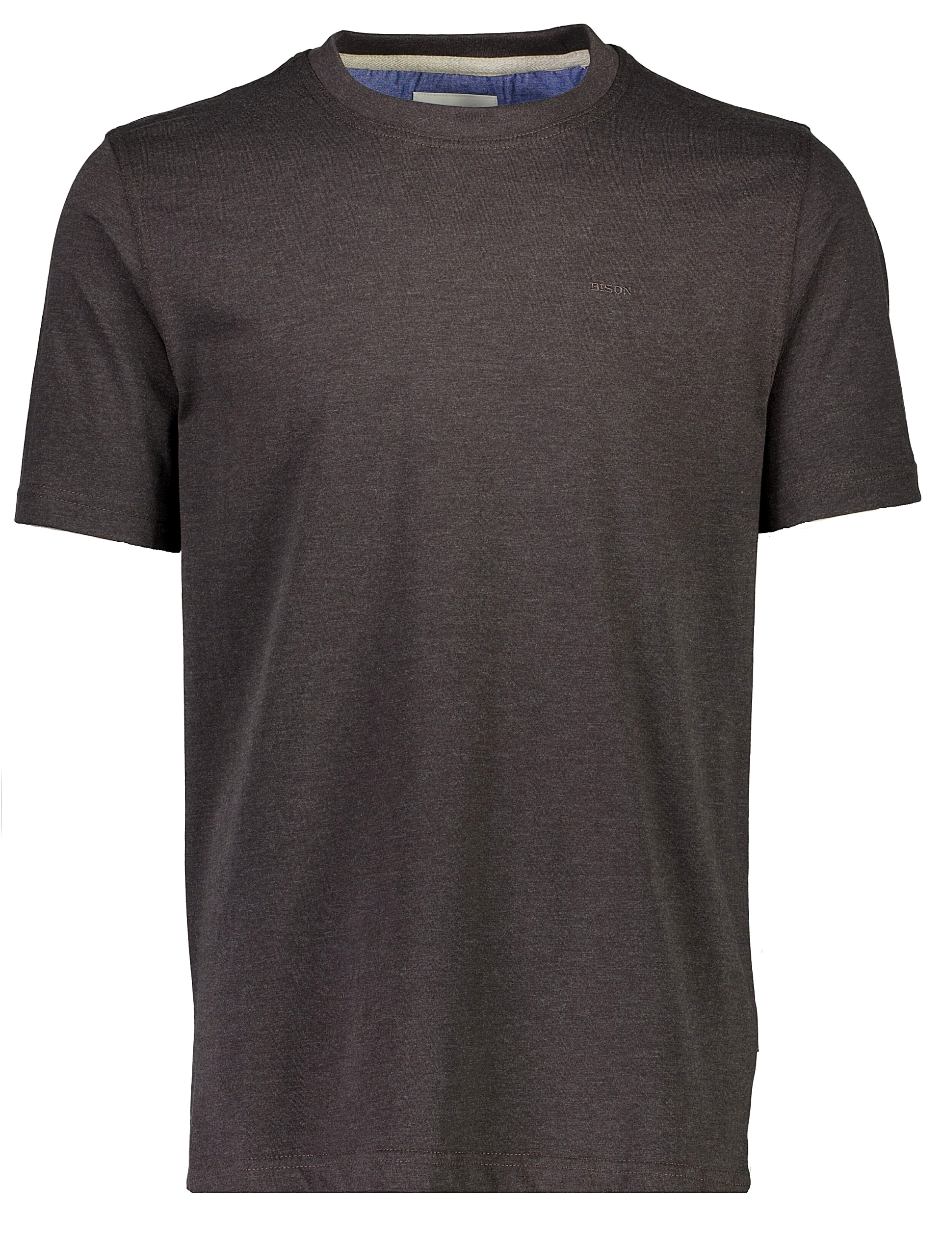 Bison T-shirt grå / charcoal mel