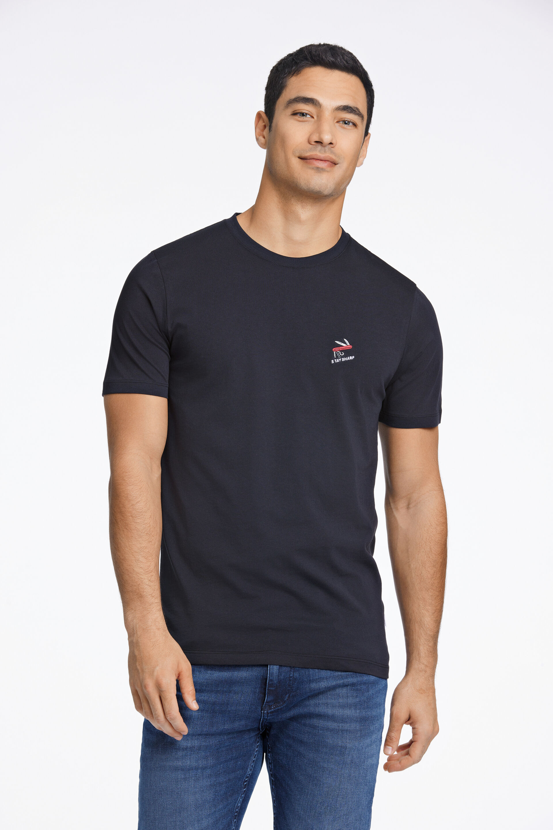 Lindbergh  T-shirt Sort 30-400235