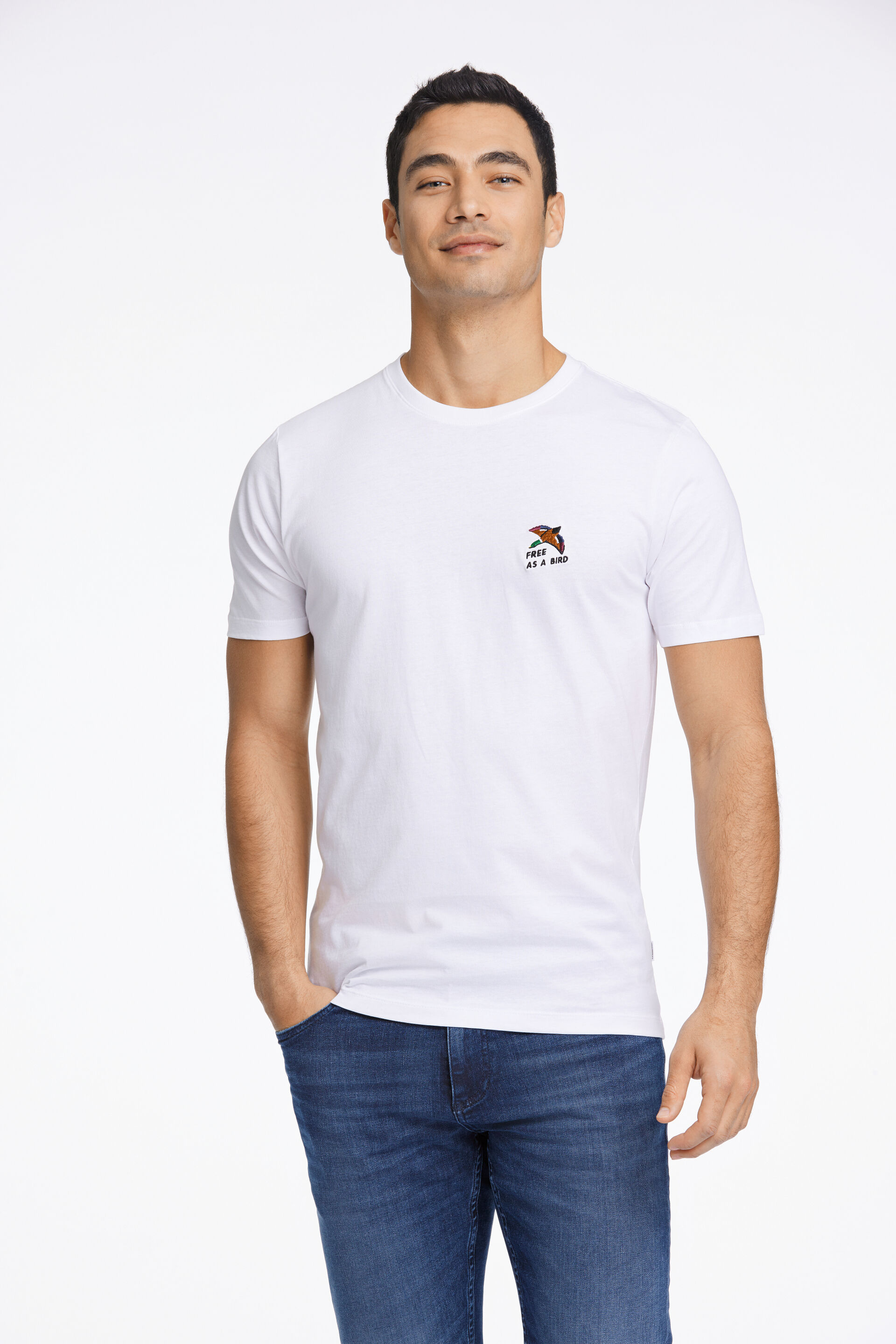 Lindbergh  T-shirt Hvid 30-400235