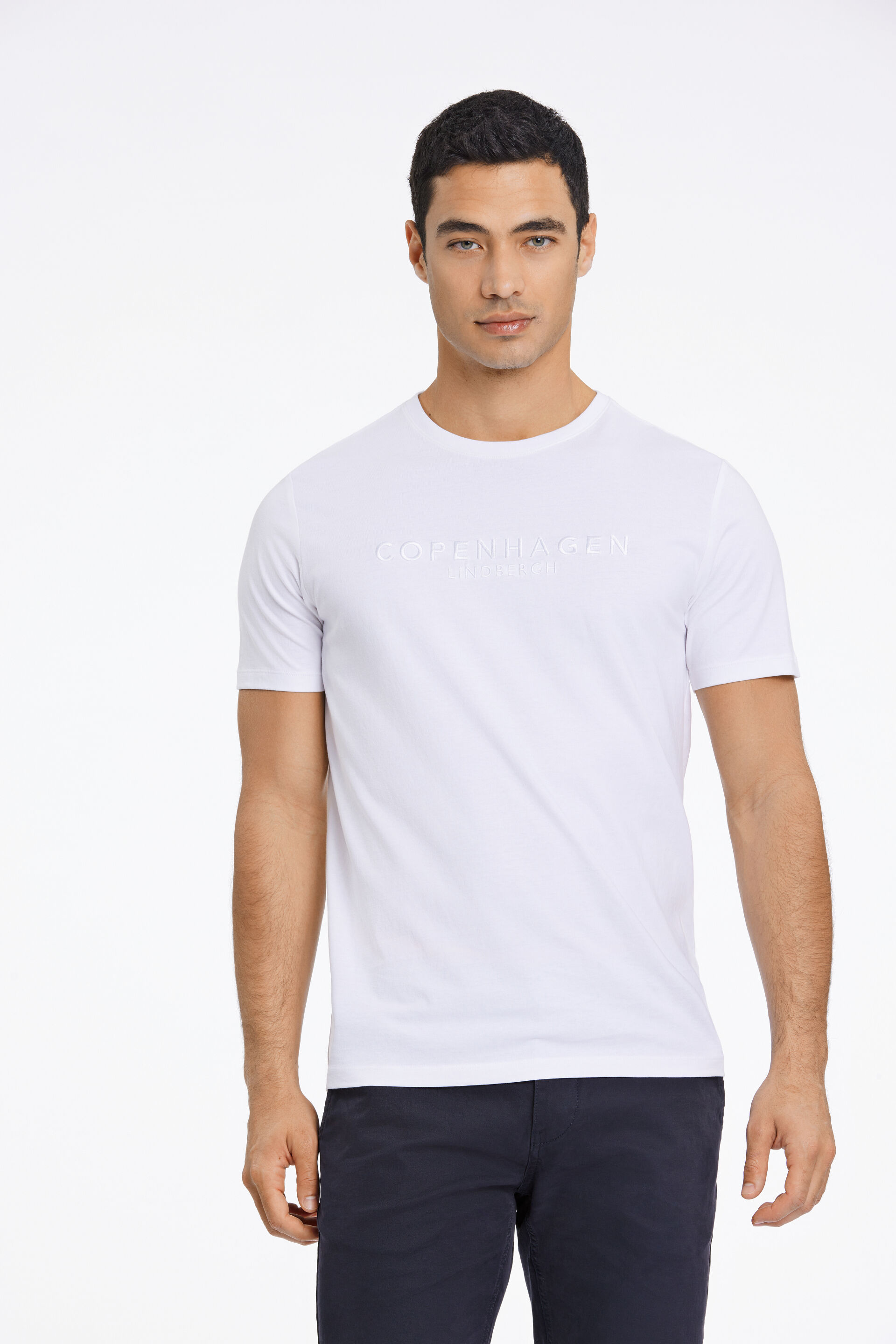 Lindbergh  T-shirt Hvid 30-400247