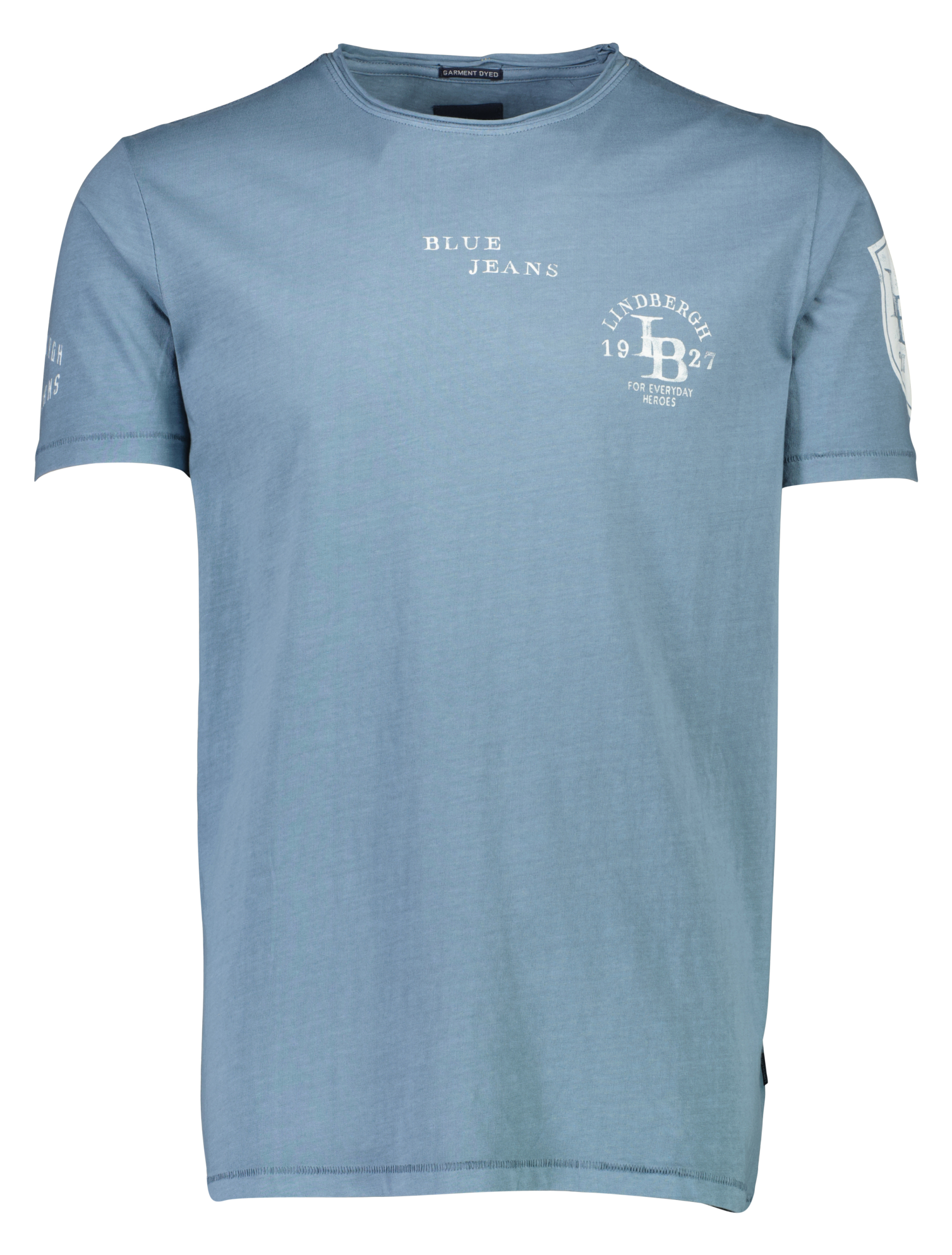 Lindbergh T-Shirt blau / faded blue