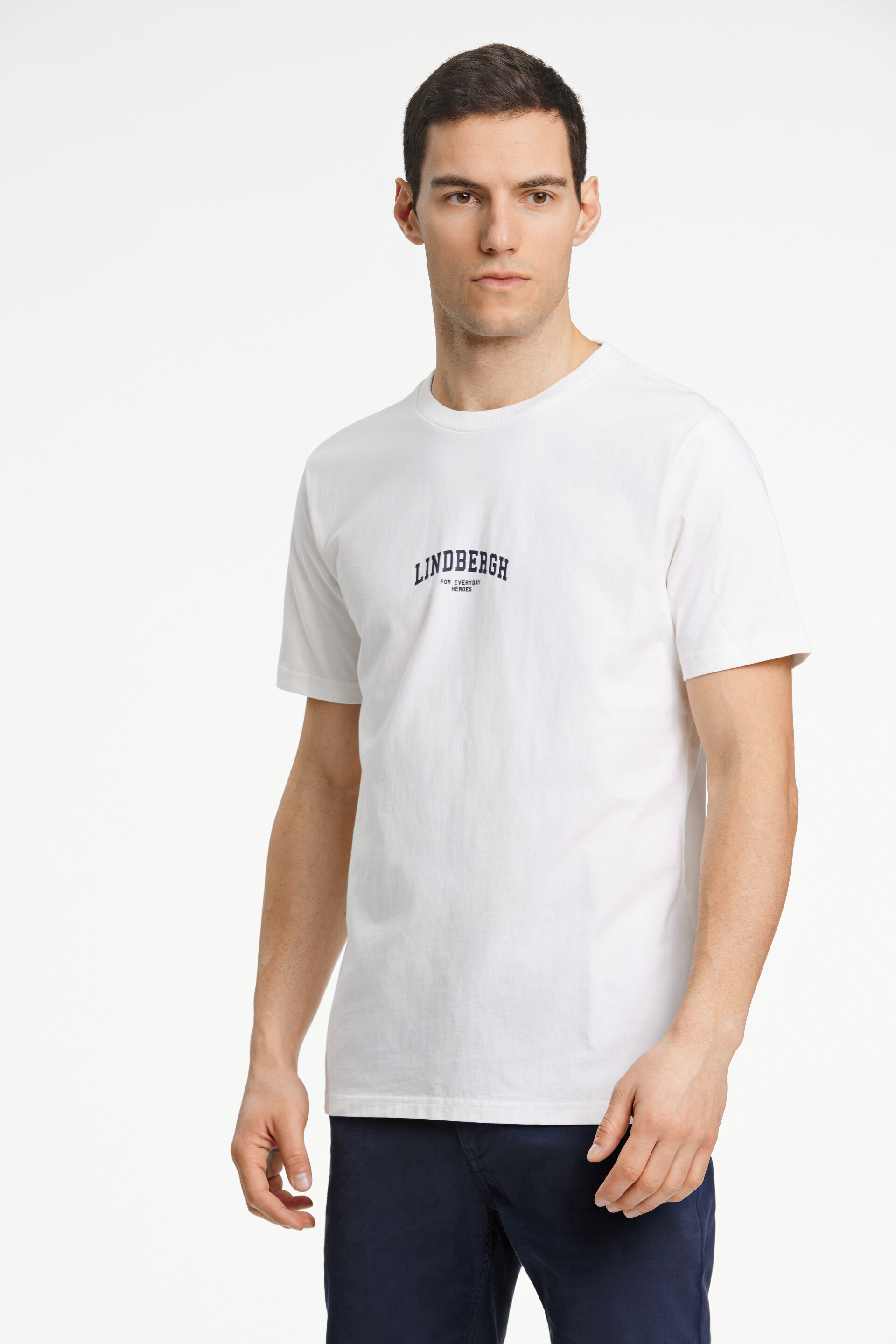 Lindbergh  T-shirt Hvid 30-420152