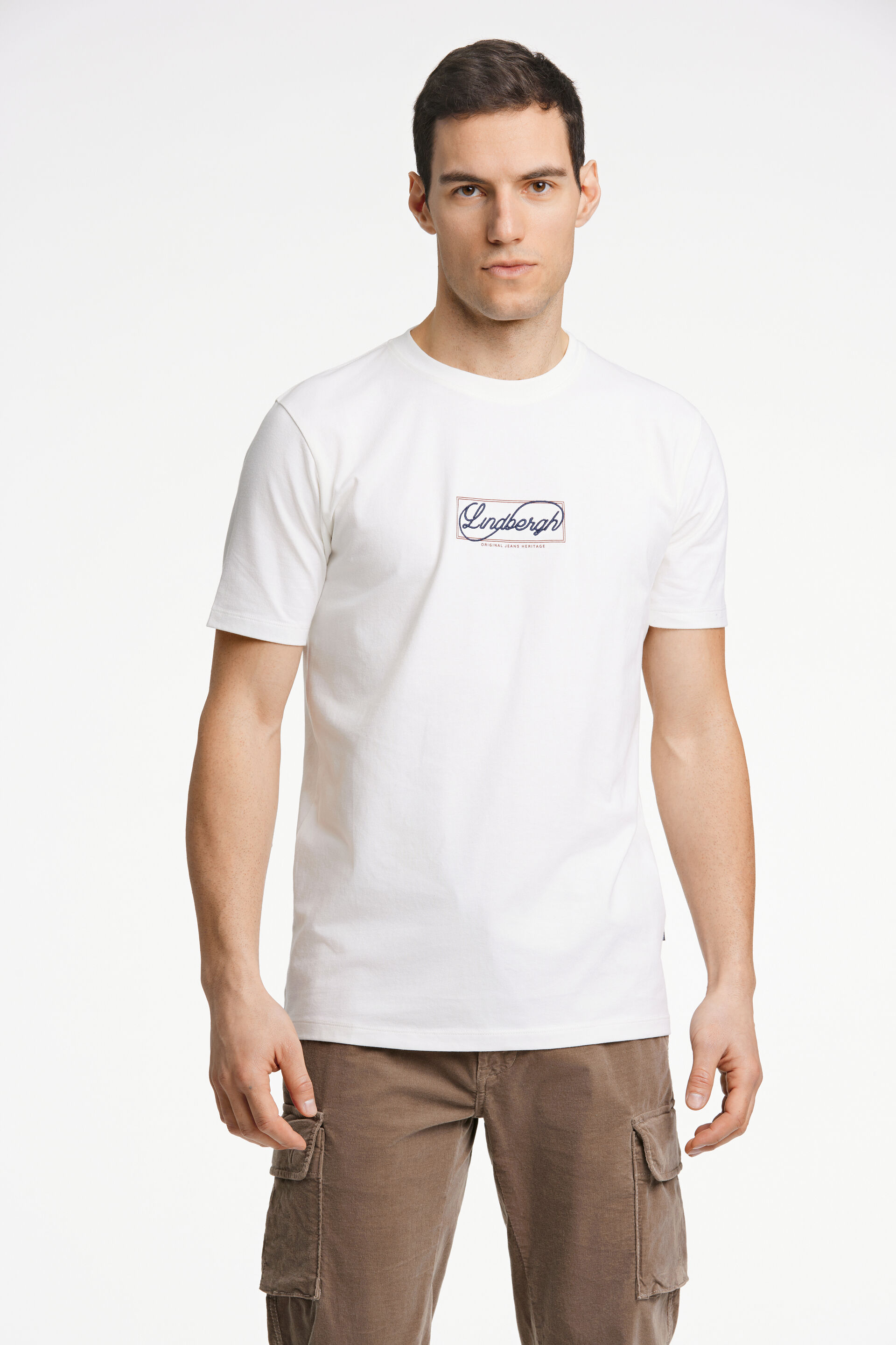 Lindbergh  T-shirt Hvid 30-420161