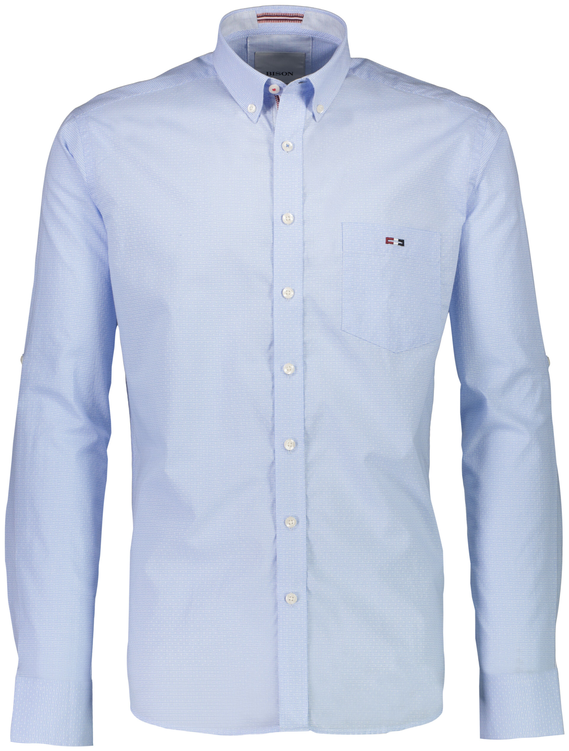Bison  Casual skjorte Blå 80-202212