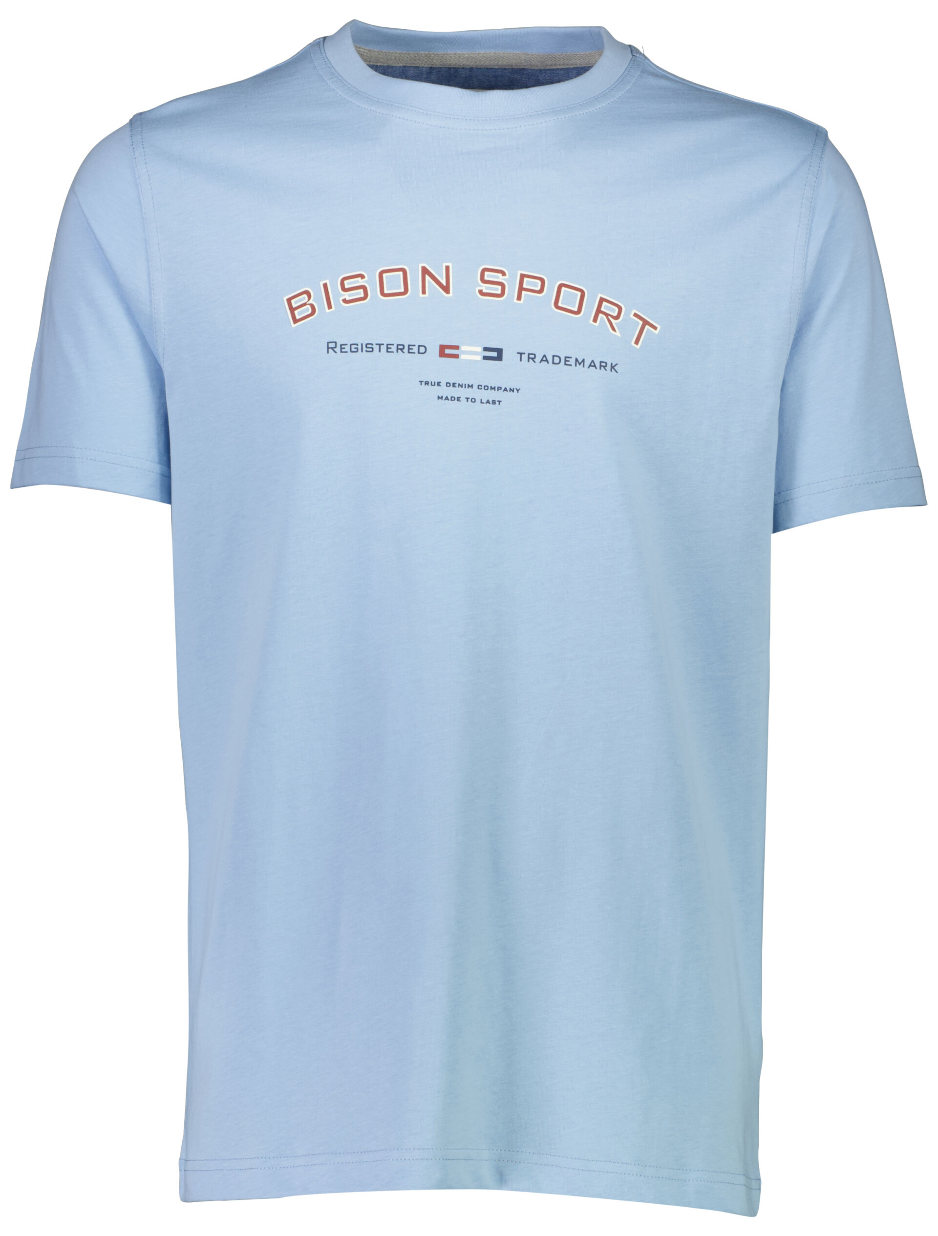 Bison  T-shirt Blå 80-400100PLUS