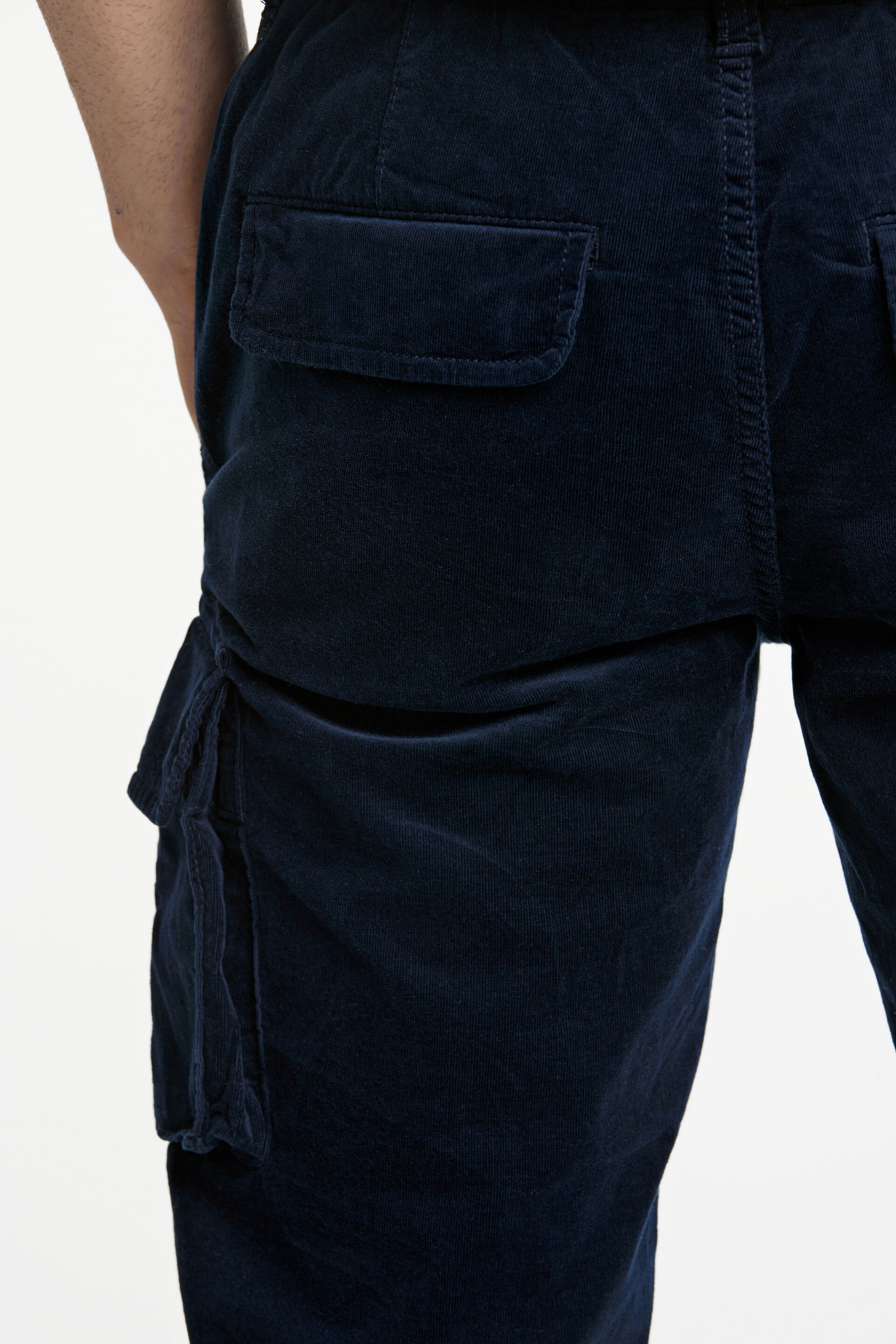 Corduroy trousers 30-024038