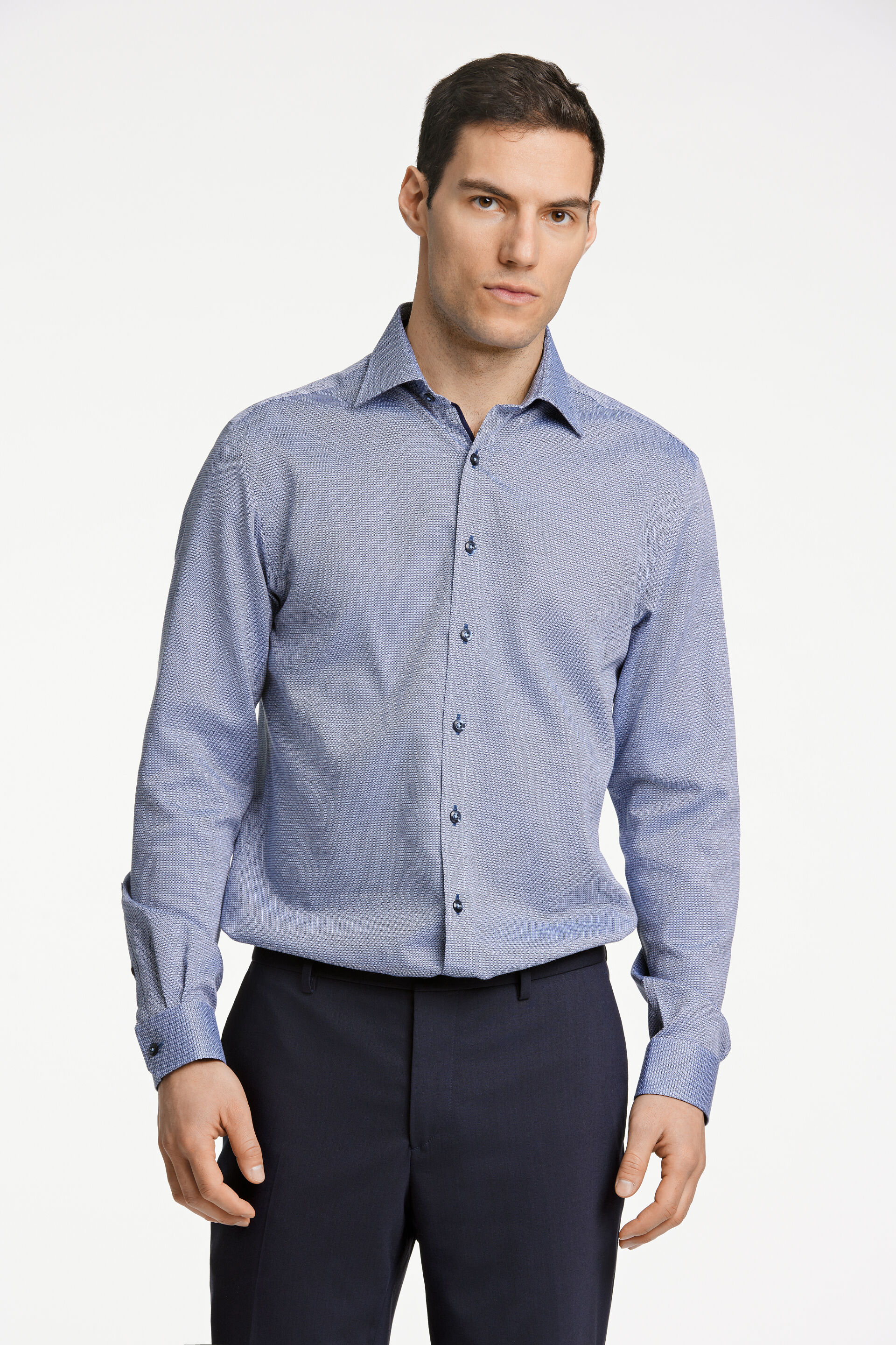 Business casual shirt Business casual shirt Blue 30-242178
