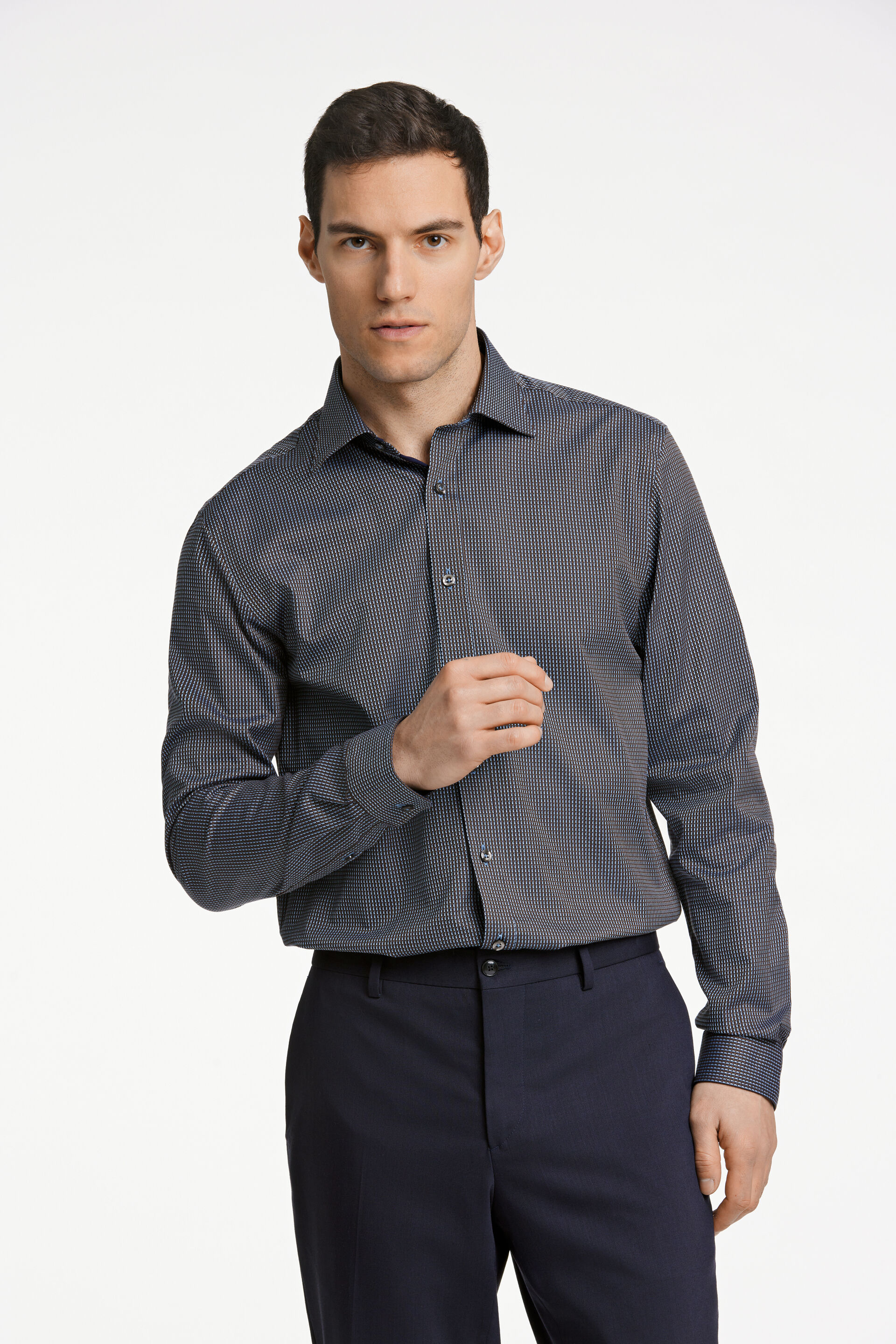 Business casual skjorte Business casual skjorte Blå 30-242180