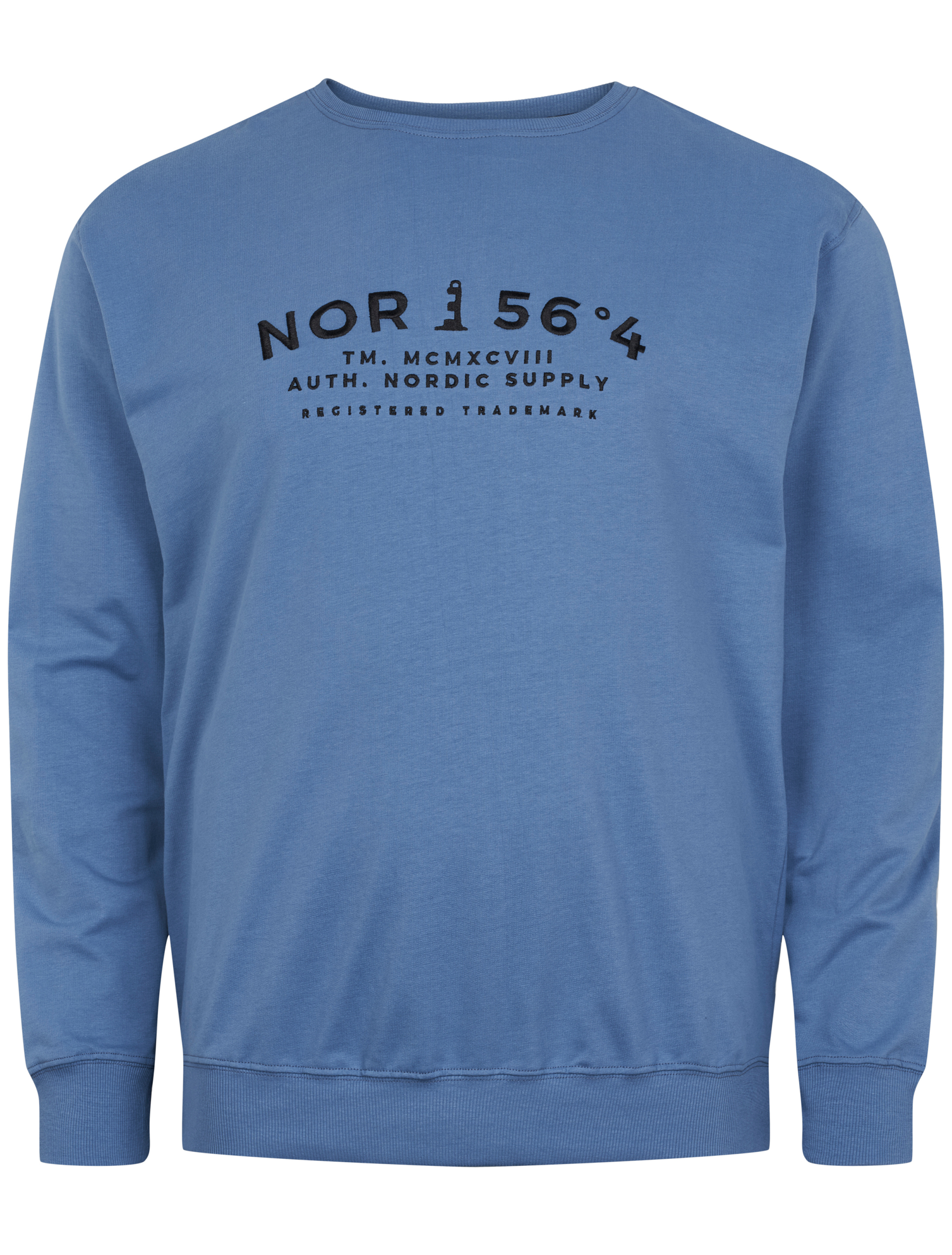 North Sweatshirt blå / 0545 dusty blue