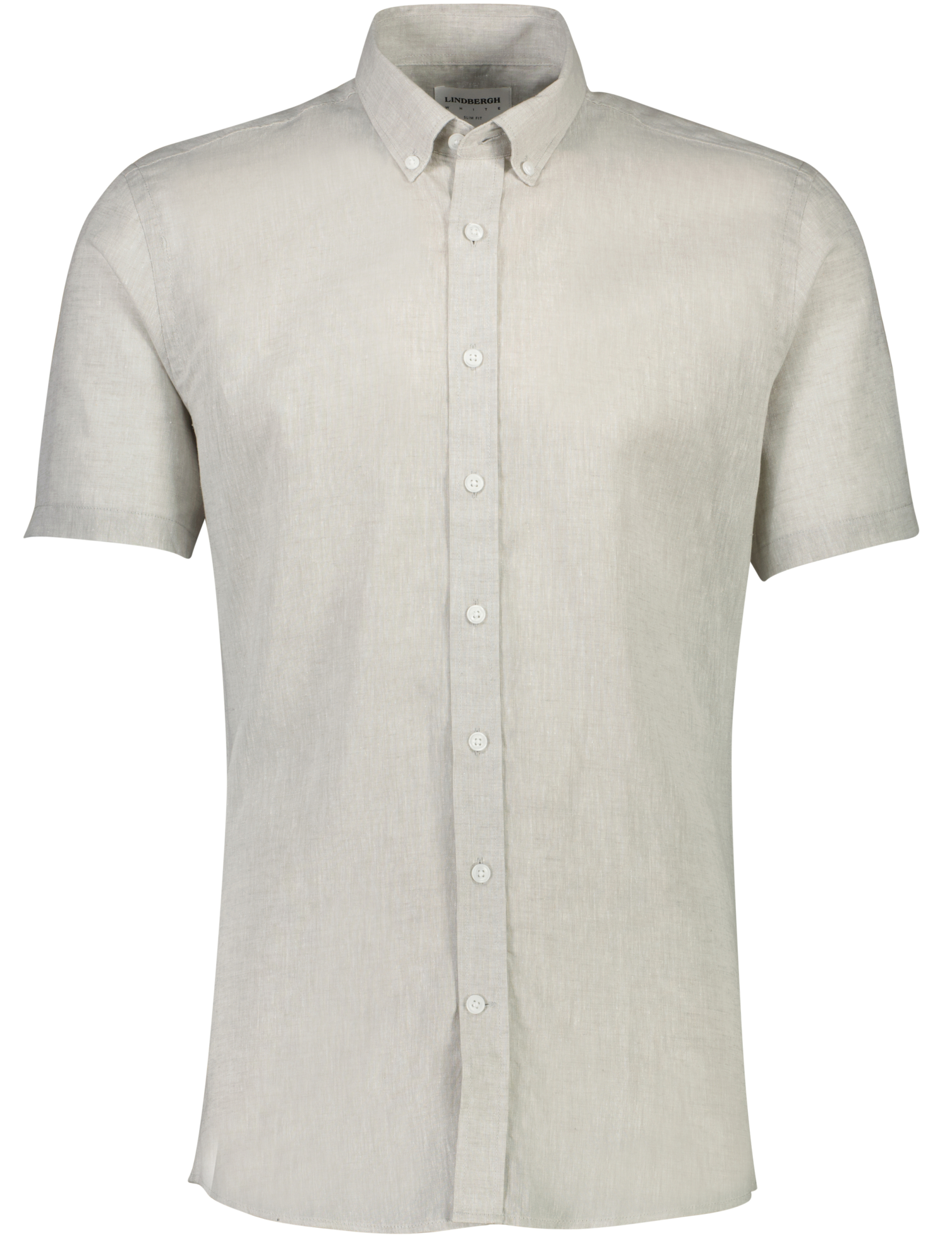 Lindbergh Linen shirt grey / light grey