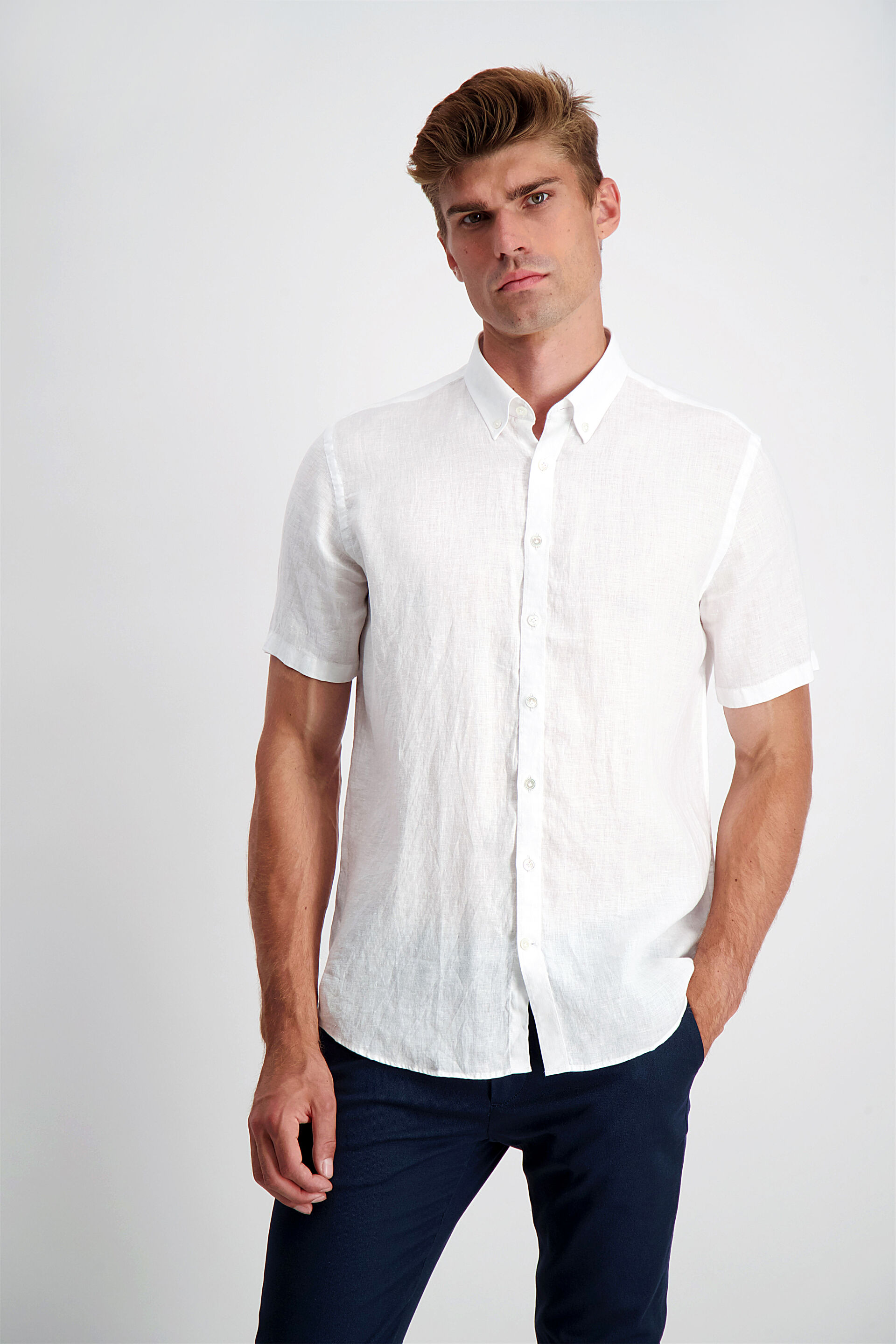 Linen shirt Linen shirt White 30-240085