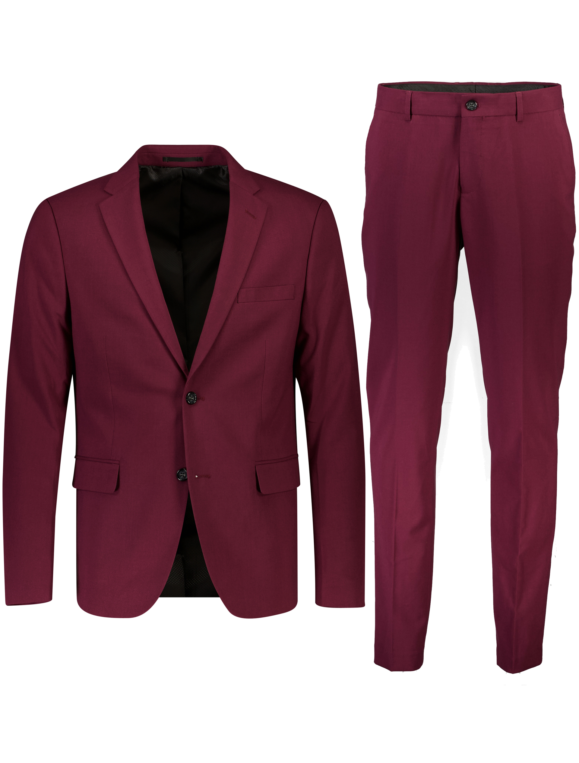 Lindbergh Suit red / burgundy