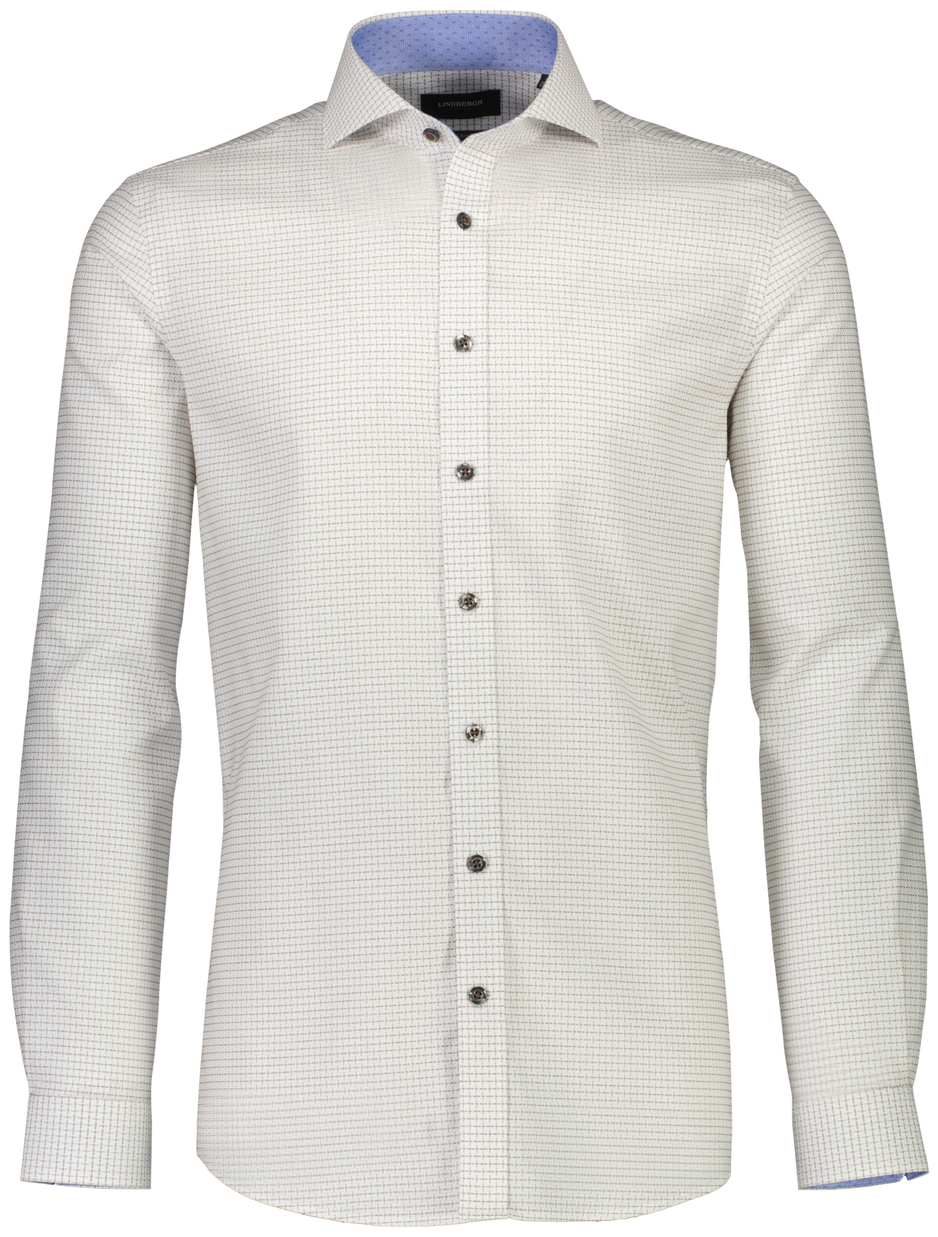 Lindbergh  Business casual skjorte Hvid 30-241024